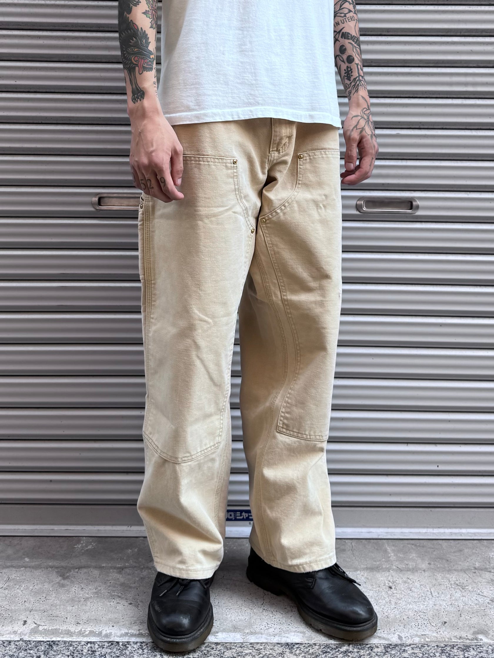 90's carhartt 「ダブルニー」ペインターパンツ