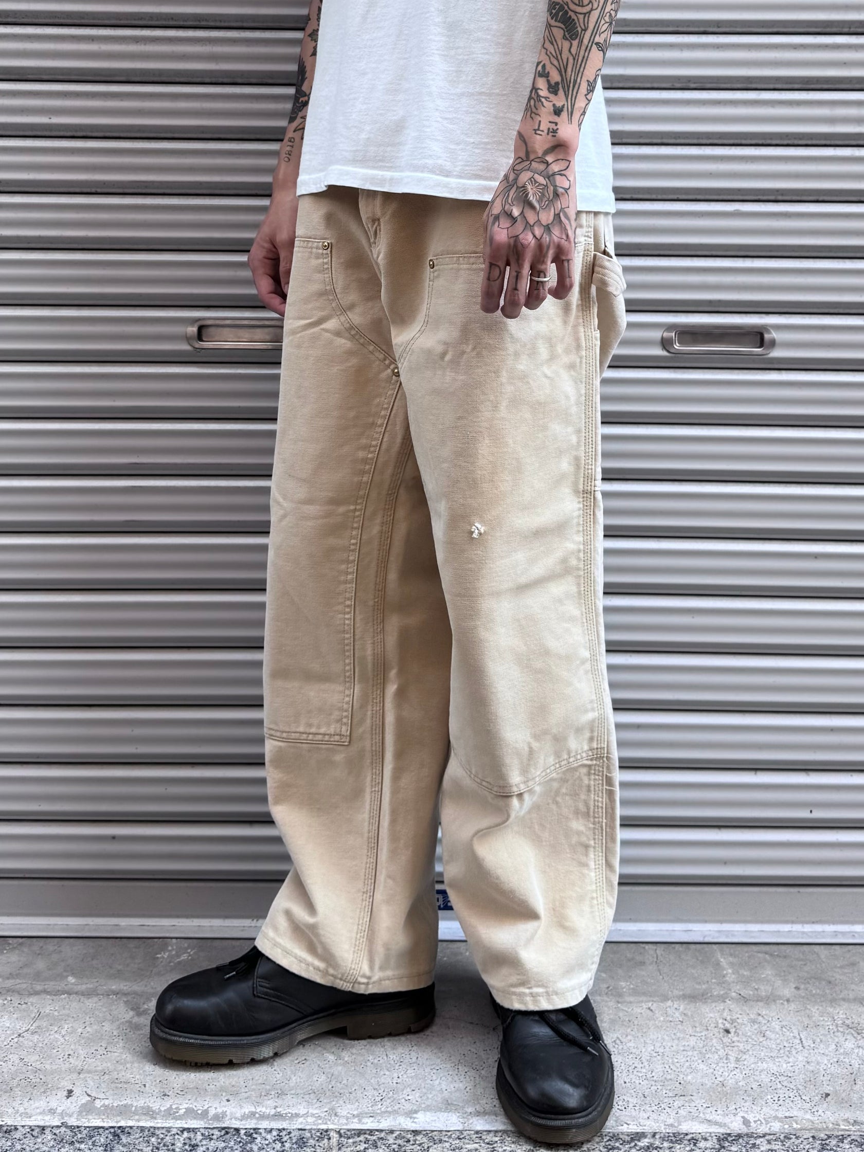 90's carhartt 「ダブルニー」ペインターパンツ