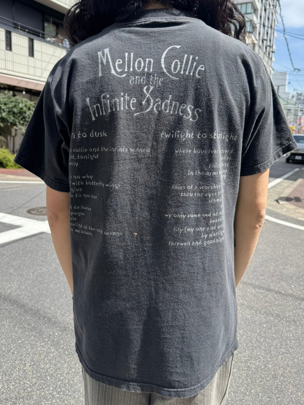 90's THE SMASHIN GPUMKINS 「 Mellon Collie and the Infinite Sadness」 USA製 プリントTシャツ