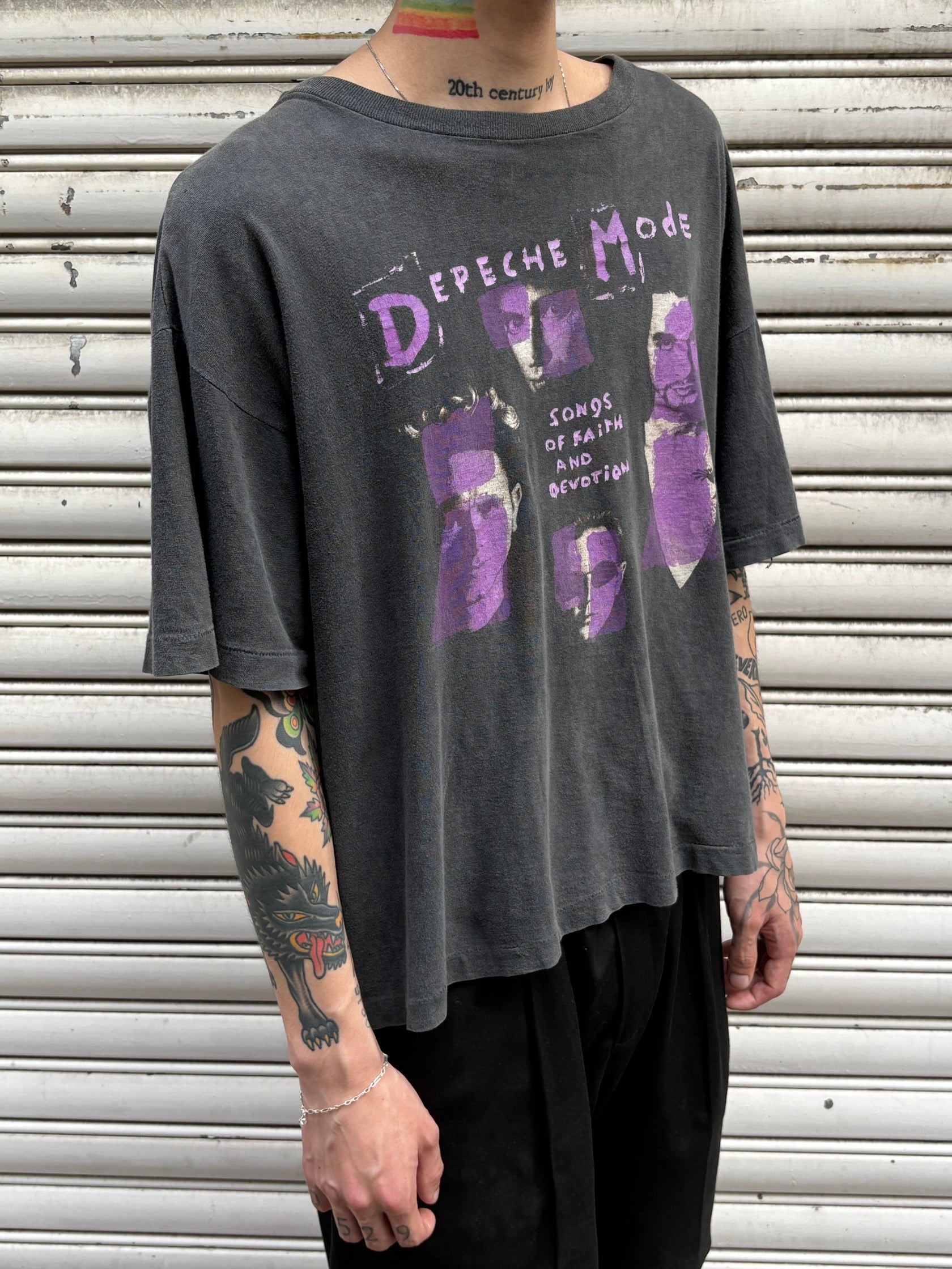 90’s DEPECHE MODE 「Songs of Faith and Devotion」 バンドTシャツ