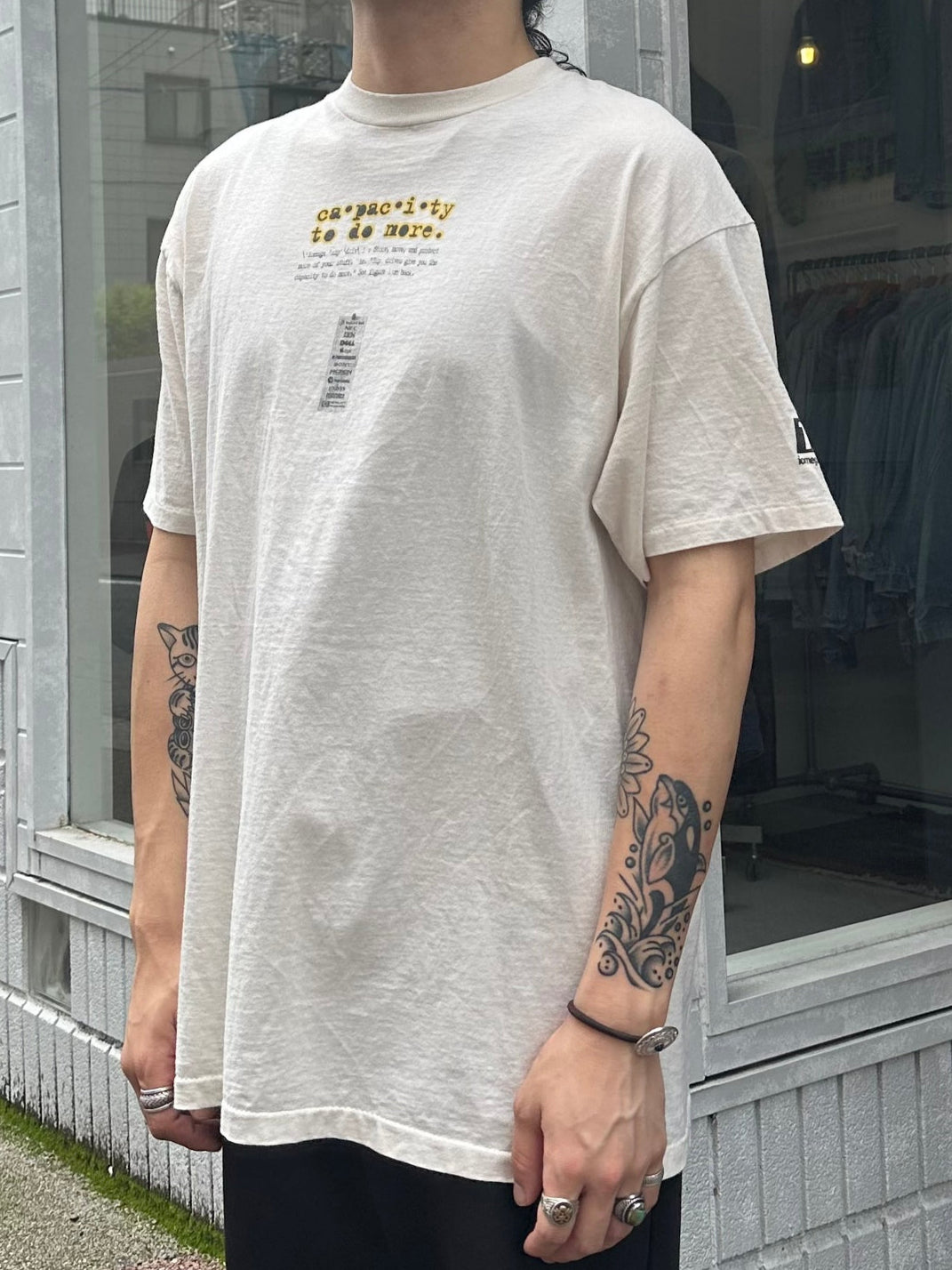 00's LOMEGA ZIP 企業Tシャツ USA製