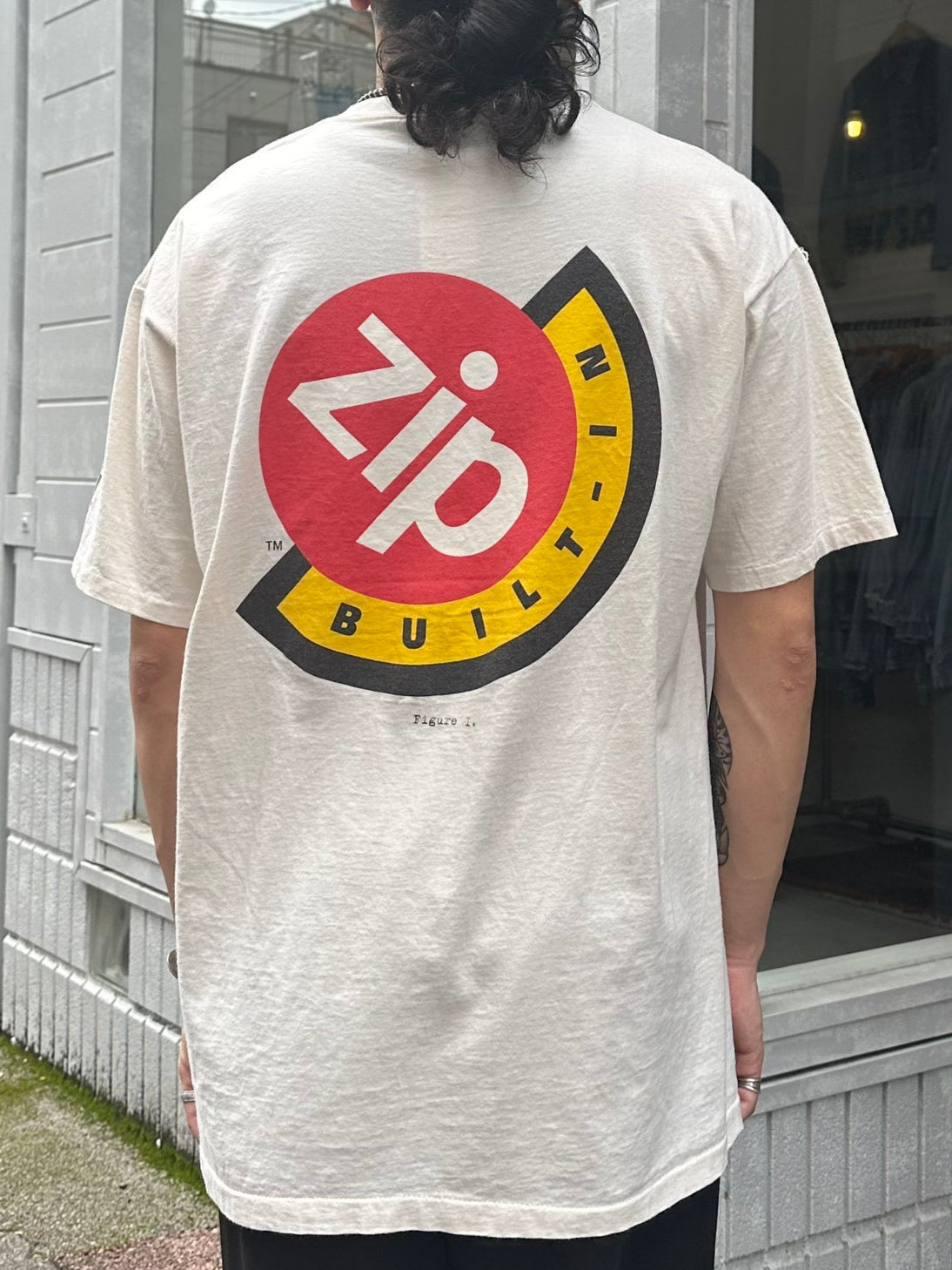 00's LOMEGA ZIP 企業Tシャツ USA製