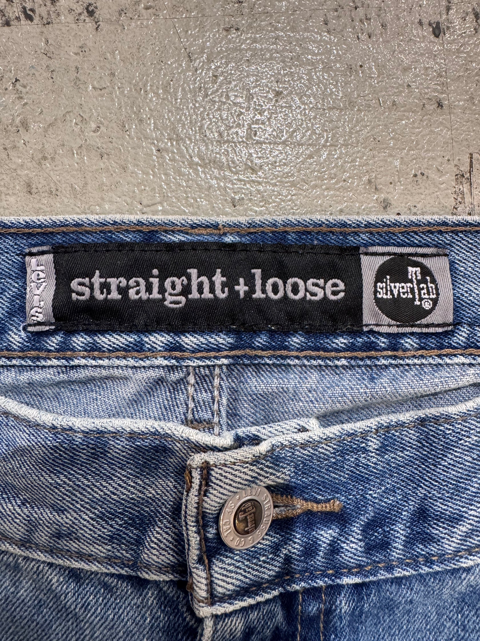 90's levis silverTab 「straight+loose」デニムパンツ