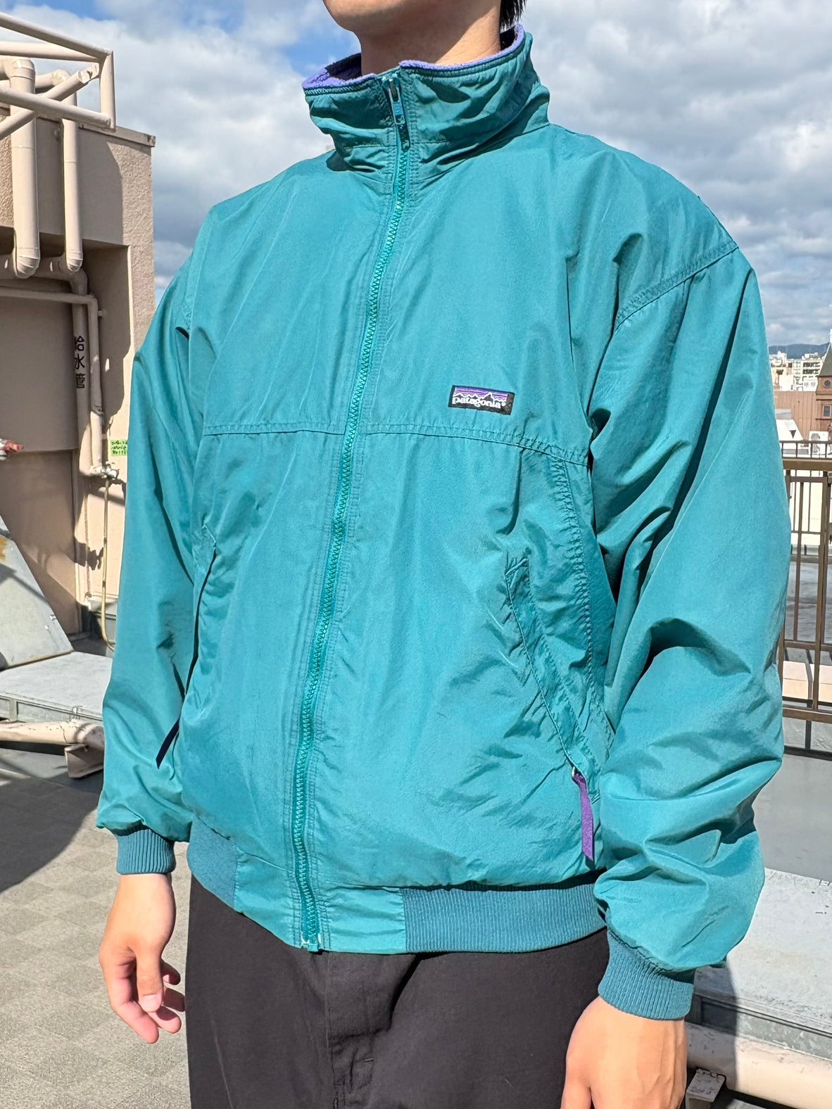 90's PATAGONIA「Shelled SYNCHILLA Jacket」USA製 フリースジャケット