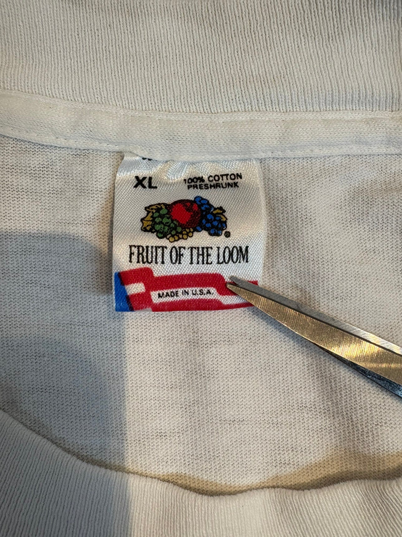 90's「ANDY WARHOL STYLYE POP ART」USA製 ホワイトTシャツ