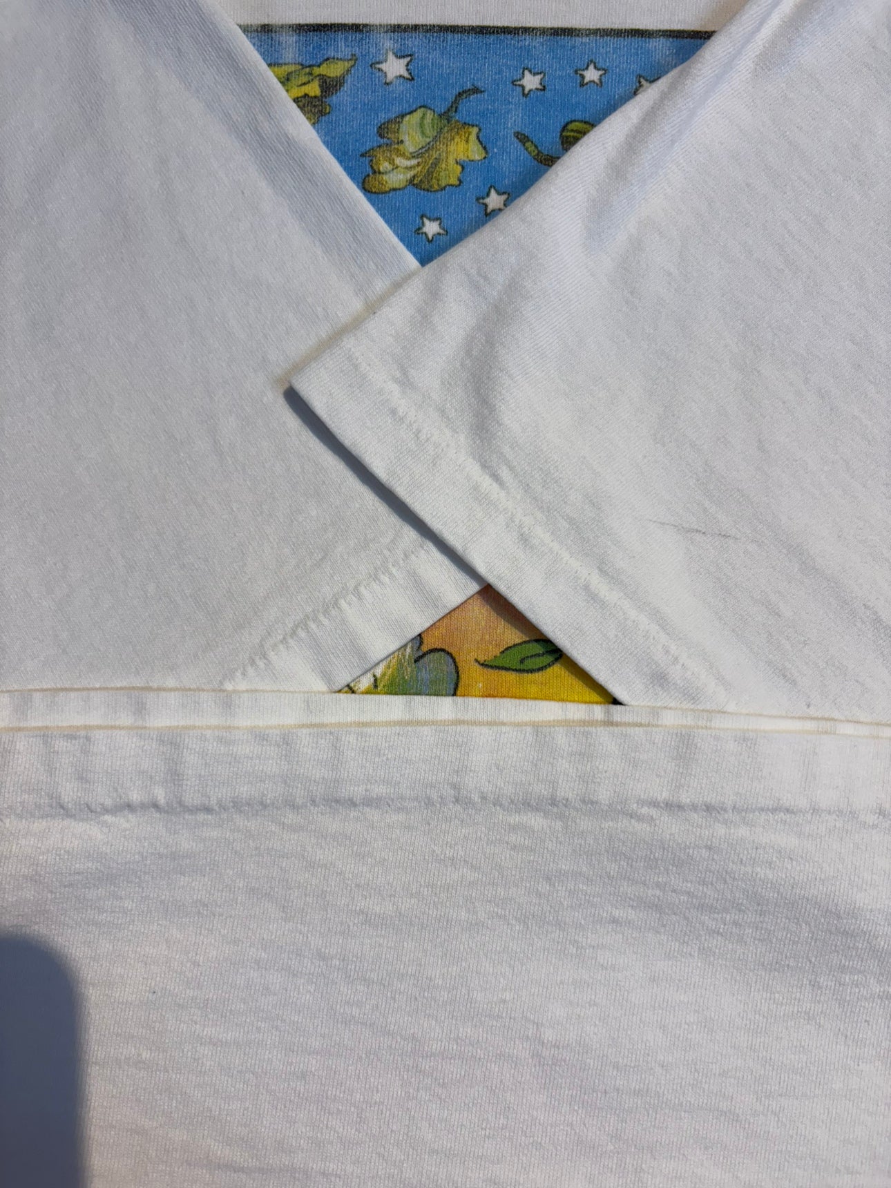 90's「SAVE EARTH GRAPHIC PRINT」USA製 ホワイトTシャツ