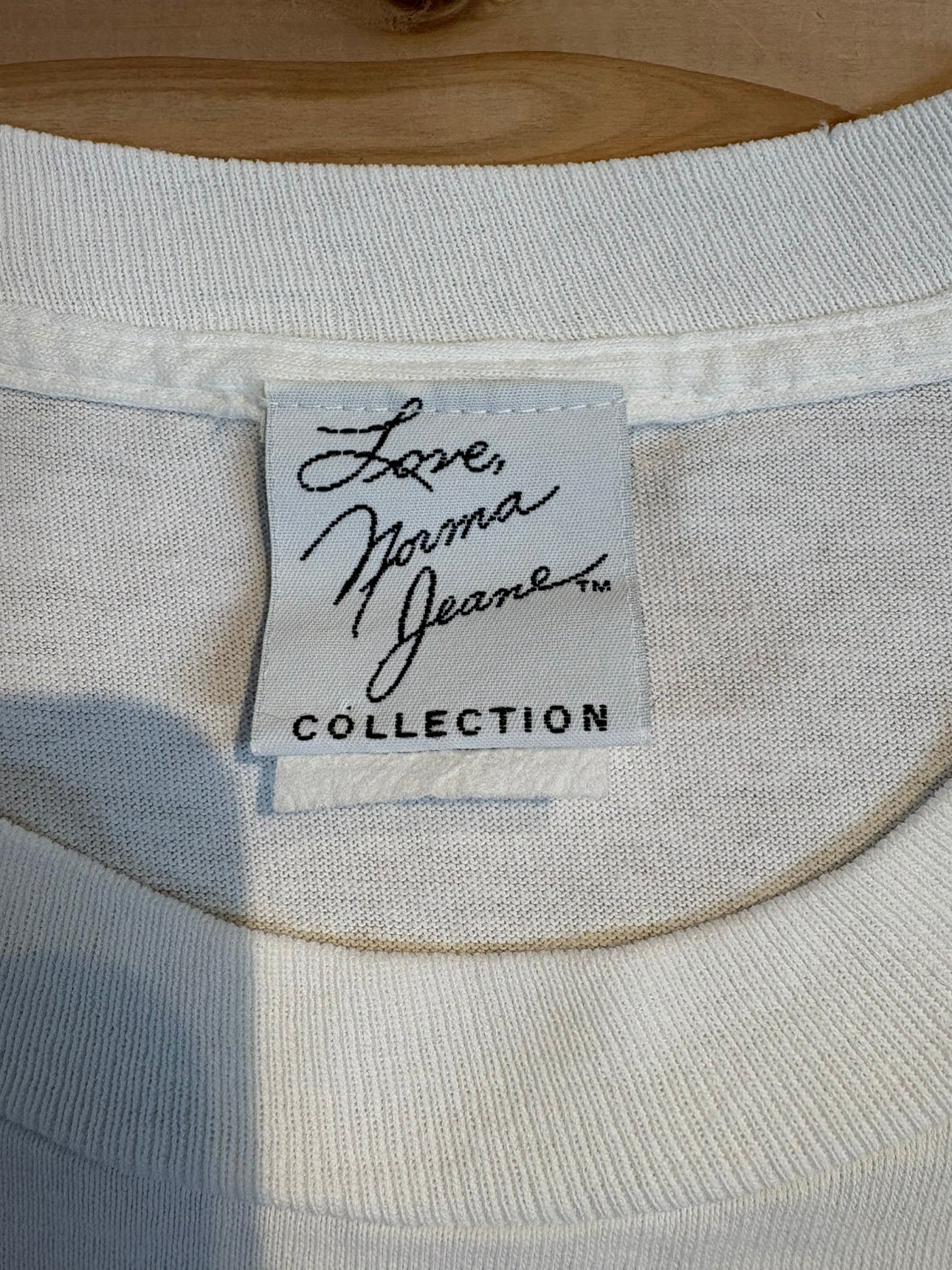 90's「LOVE MARILYN COLLECTION」USA製 ホワイトTシャツ