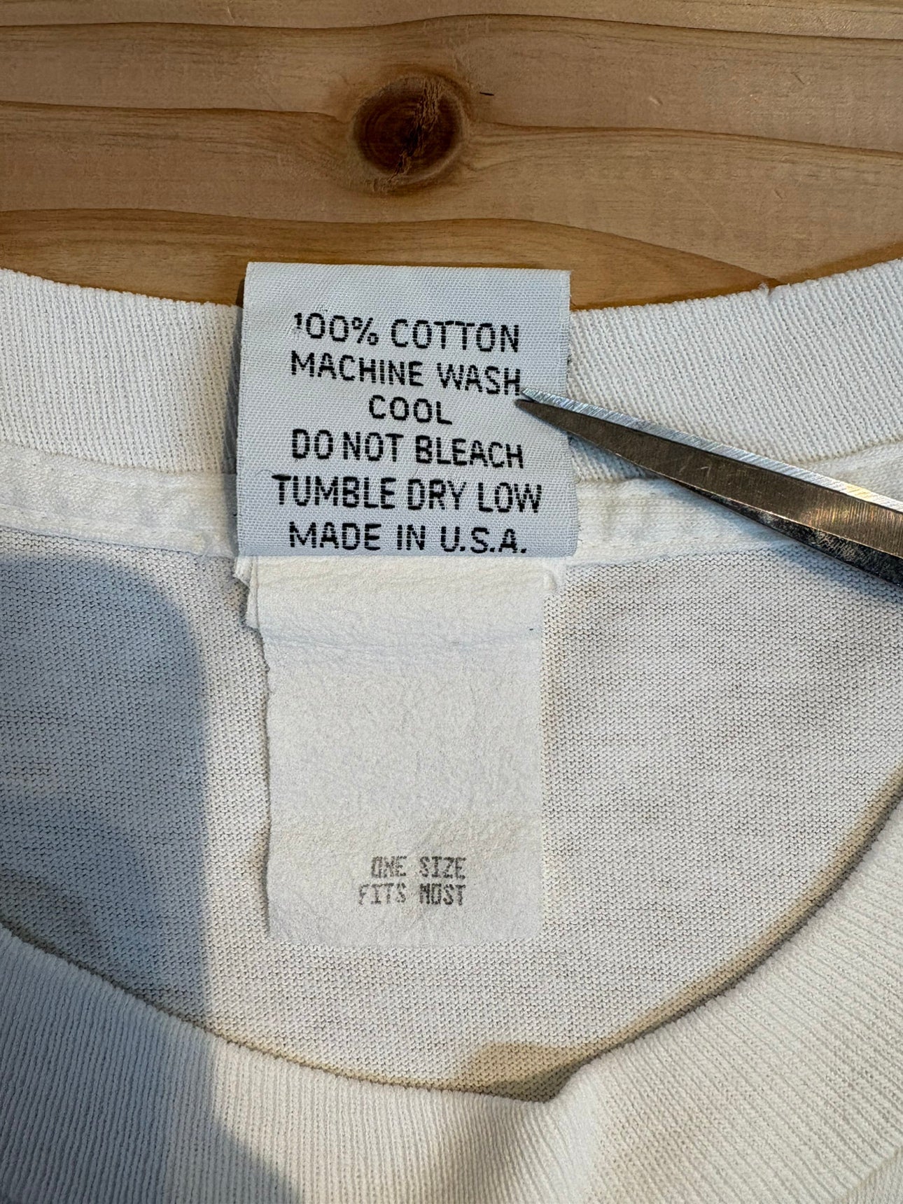 90's「LOVE MARILYN COLLECTION」USA製 ホワイトTシャツ