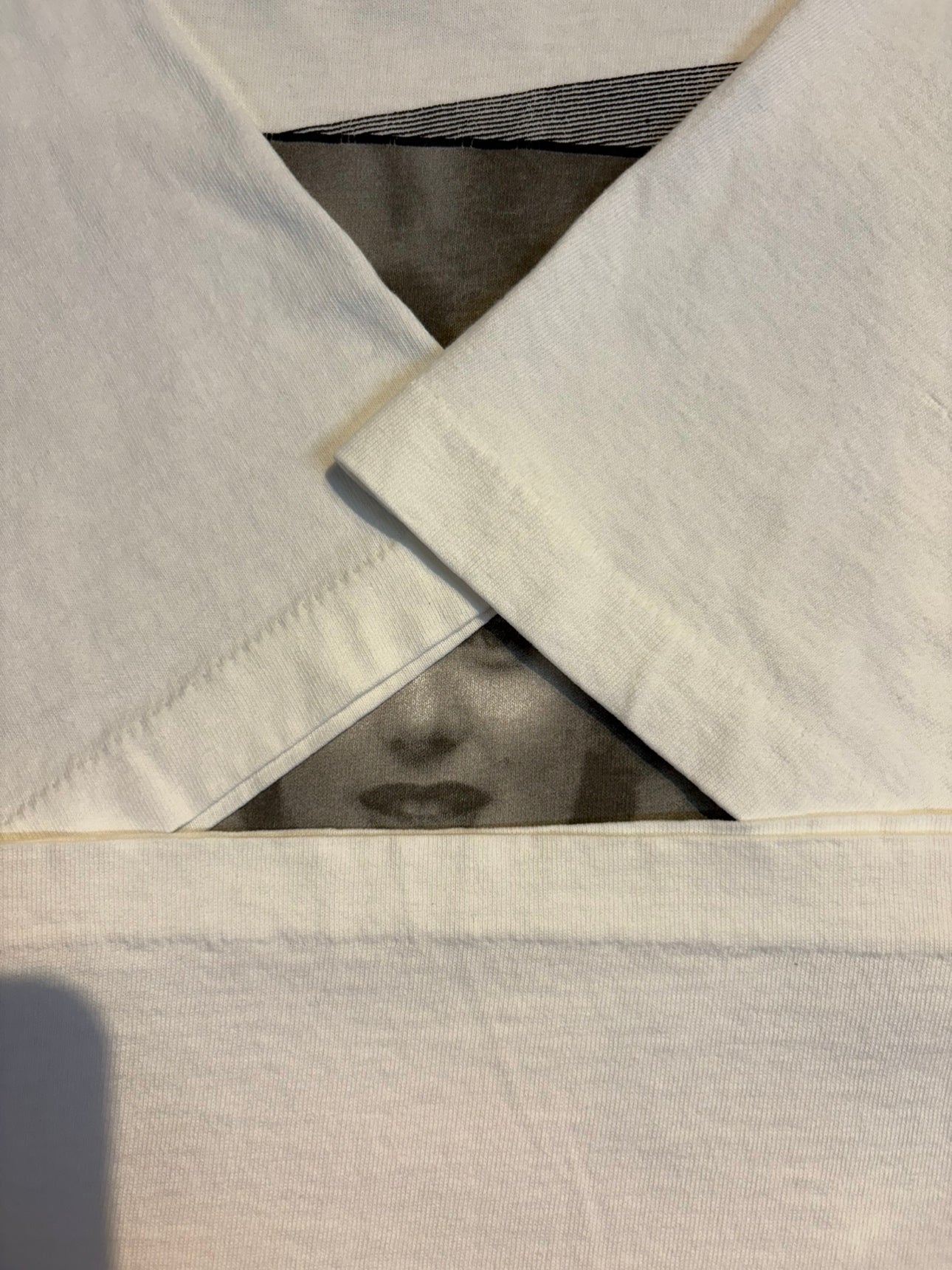 90's「LOVE MARILYN COLLECTION」USA製 ホワイトTシャツ