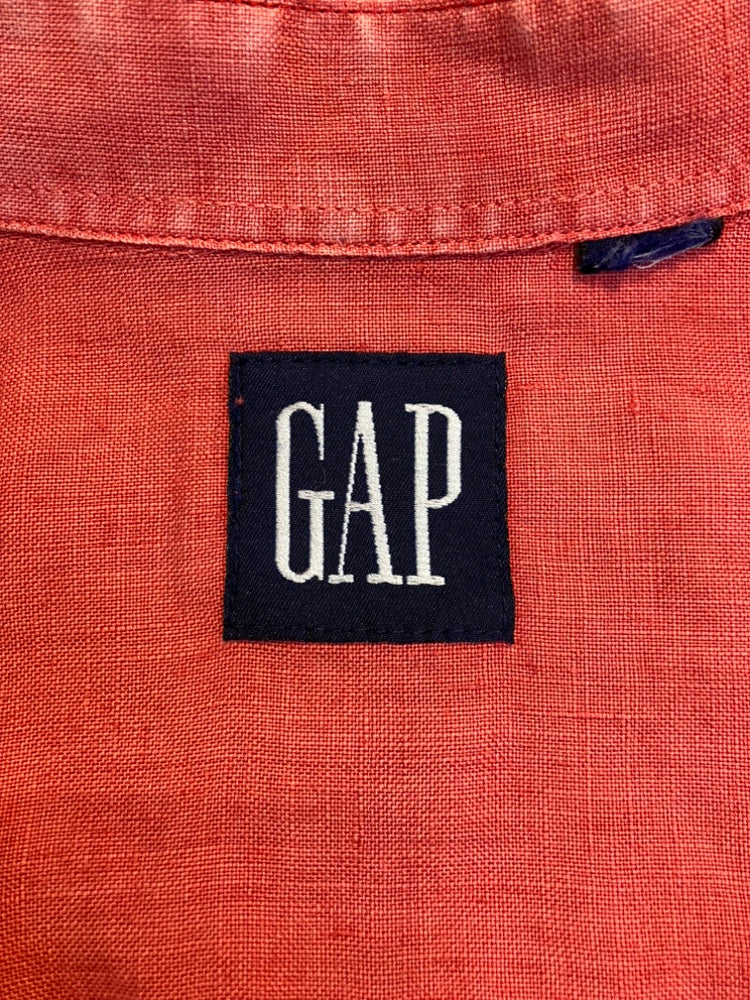 90's GAP バンドカラーシャツ