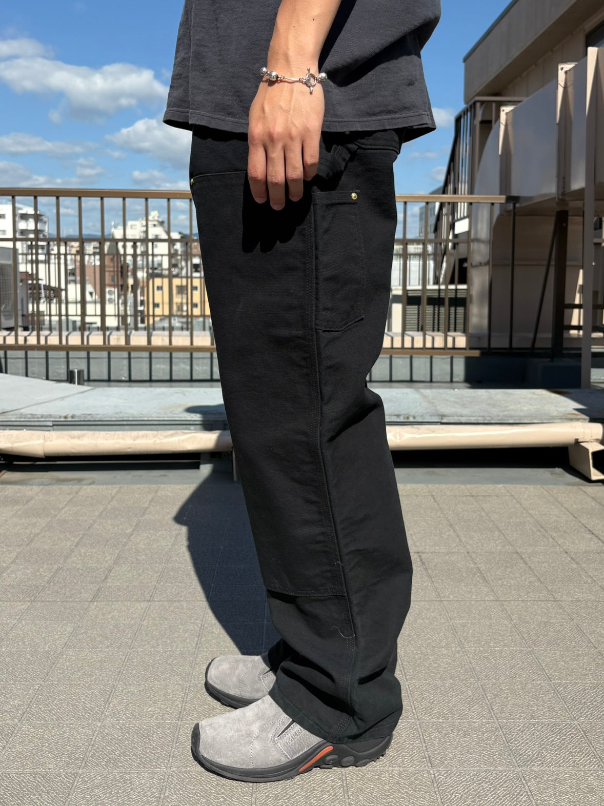 00's CARHART「DOUBLE NKEE PANT」ワークパンツ