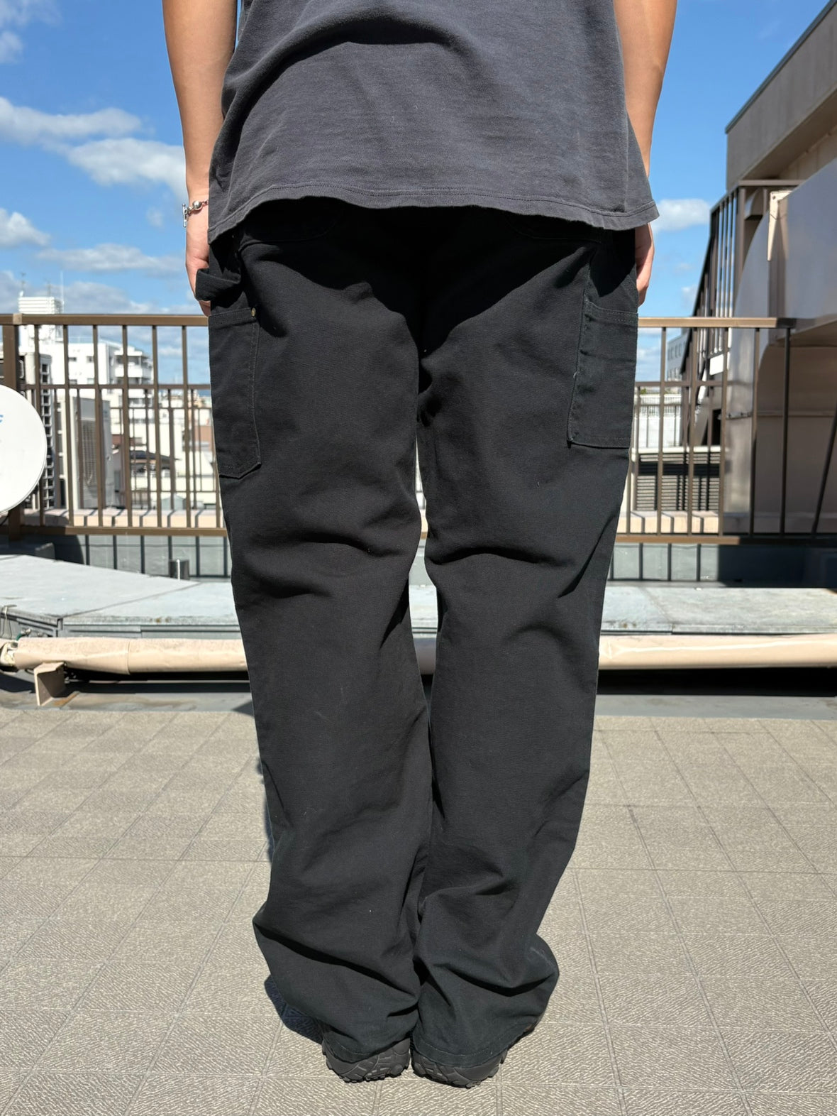 00's CARHART「DOUBLE NKEE PANT」ワークパンツ