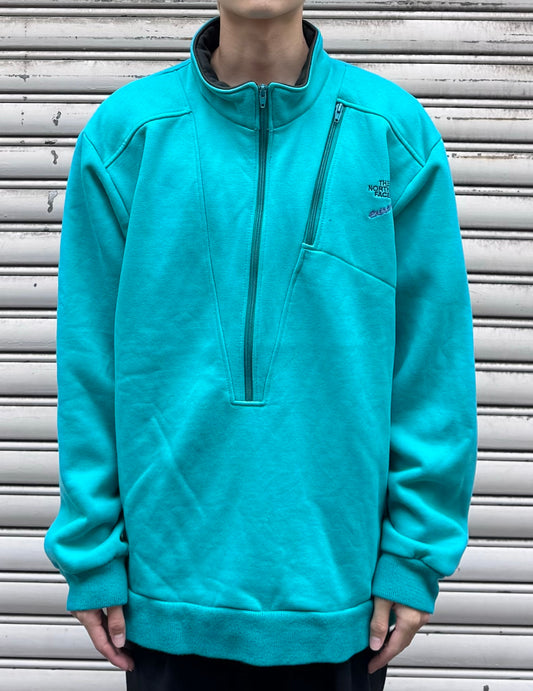 00's THE NORTH FACE ハーフジップスウェットプルオーバー