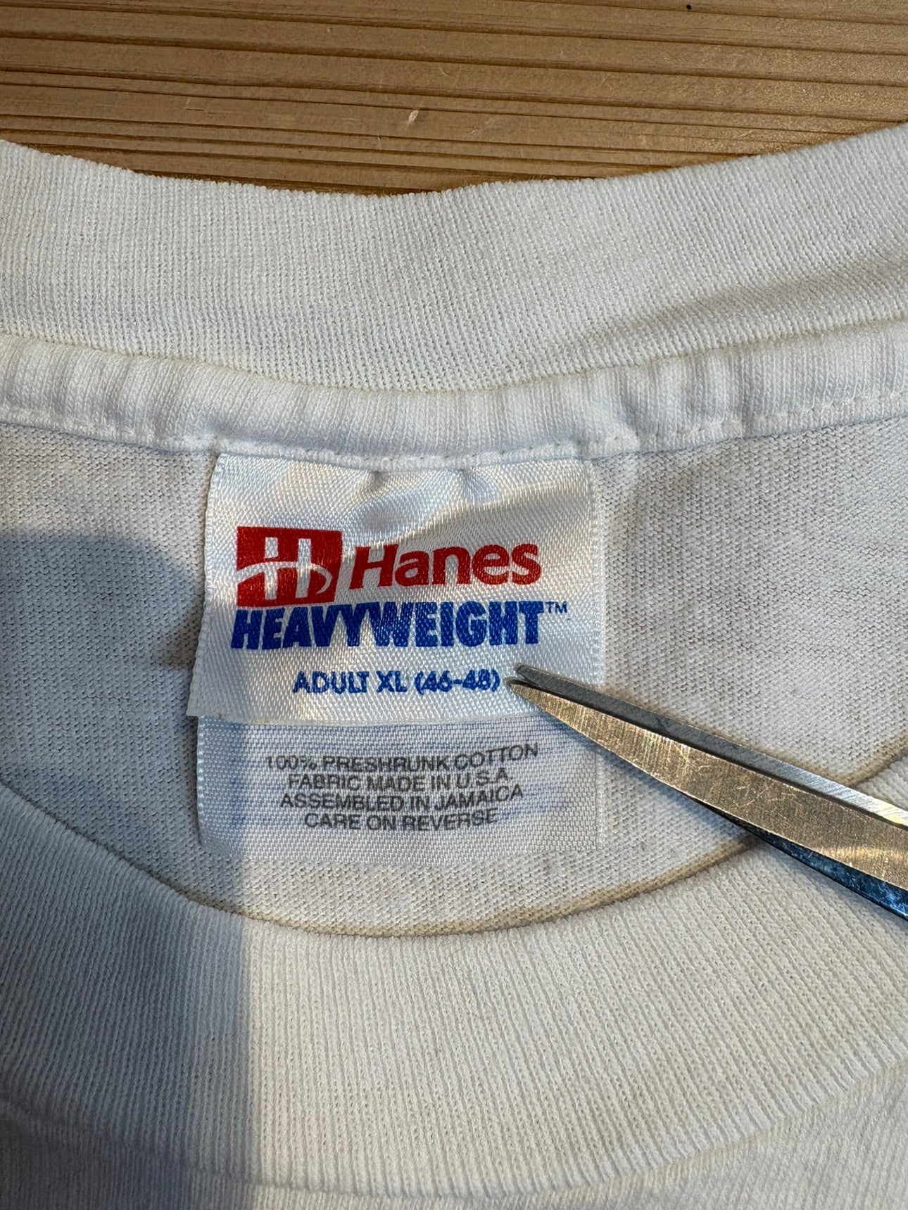 90's「CANON OPTIMUM」USA製 ホワイトTシャツ