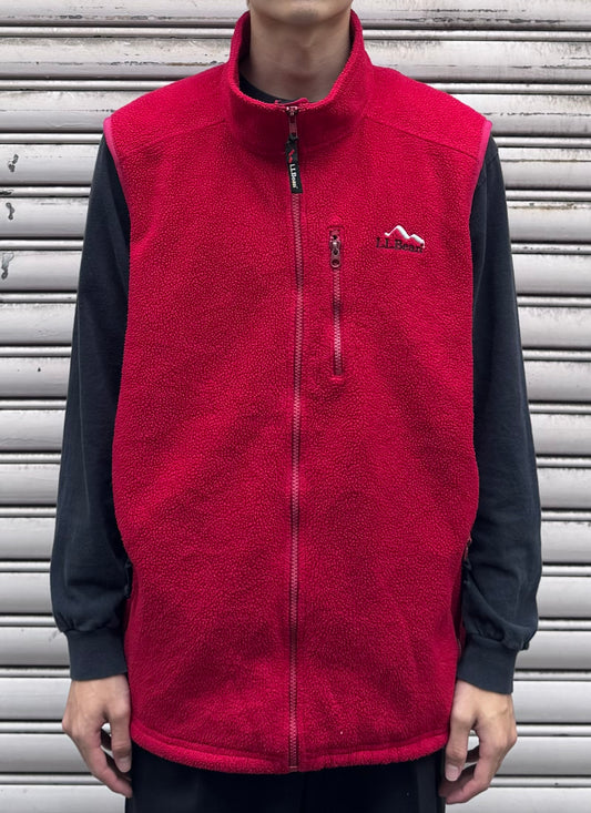 90's L.L.Bean「OUTDOORS」フリースベスト