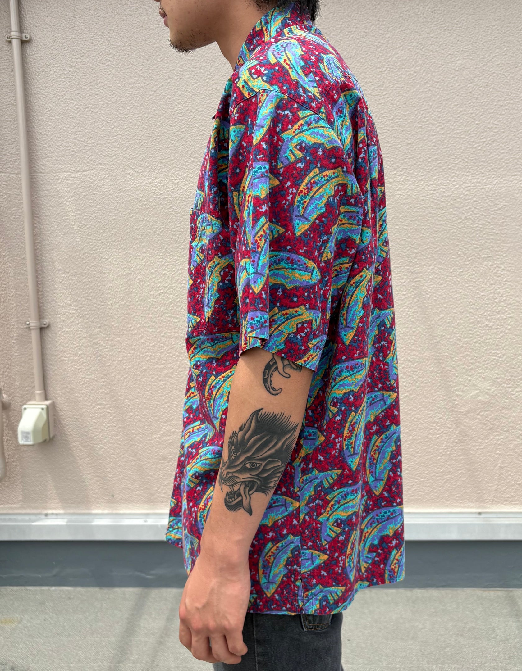 90's PATAGONIA「A/C Shirt "Fish"」アロハシャツ