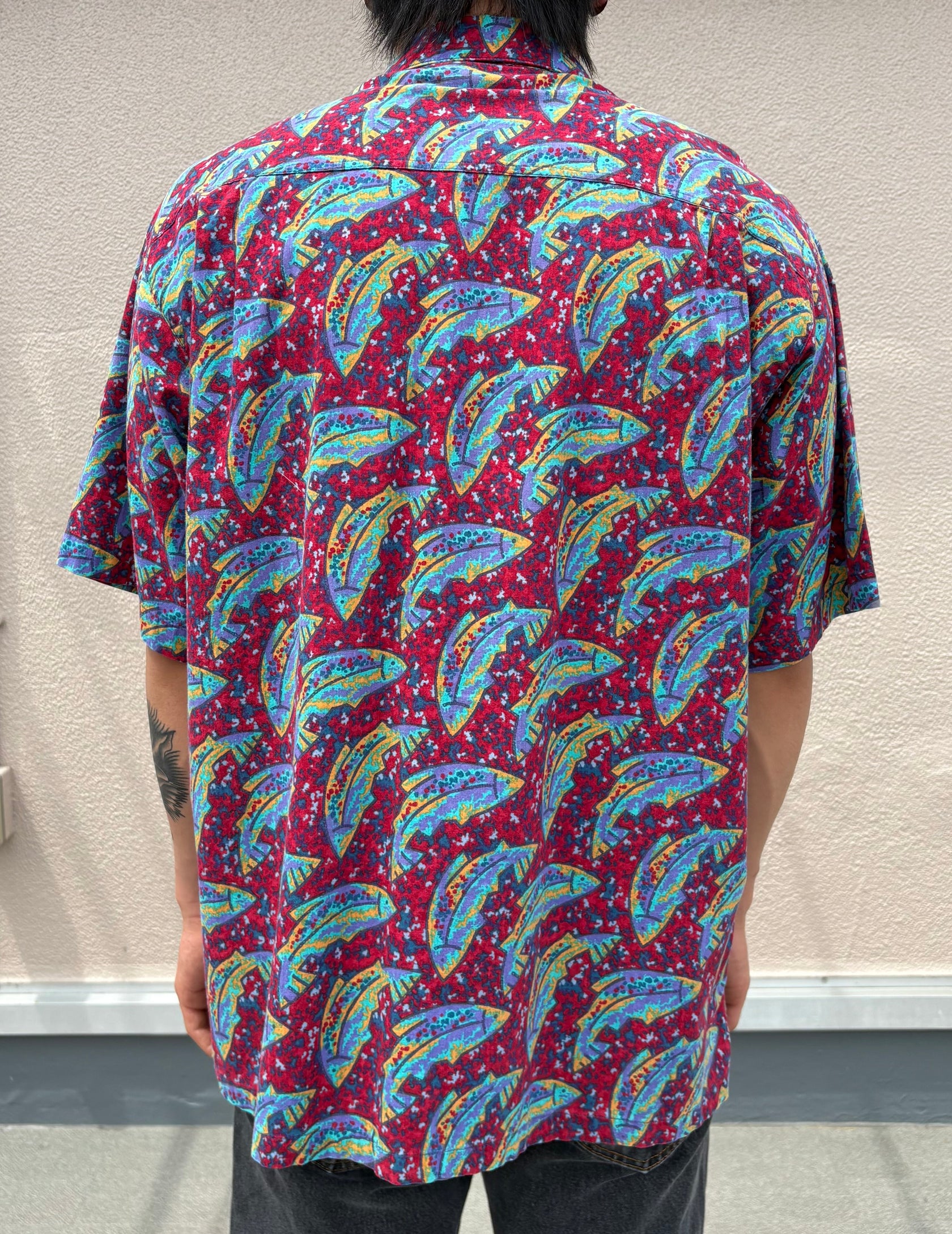 90's PATAGONIA「A/C Shirt "Fish"」アロハシャツ