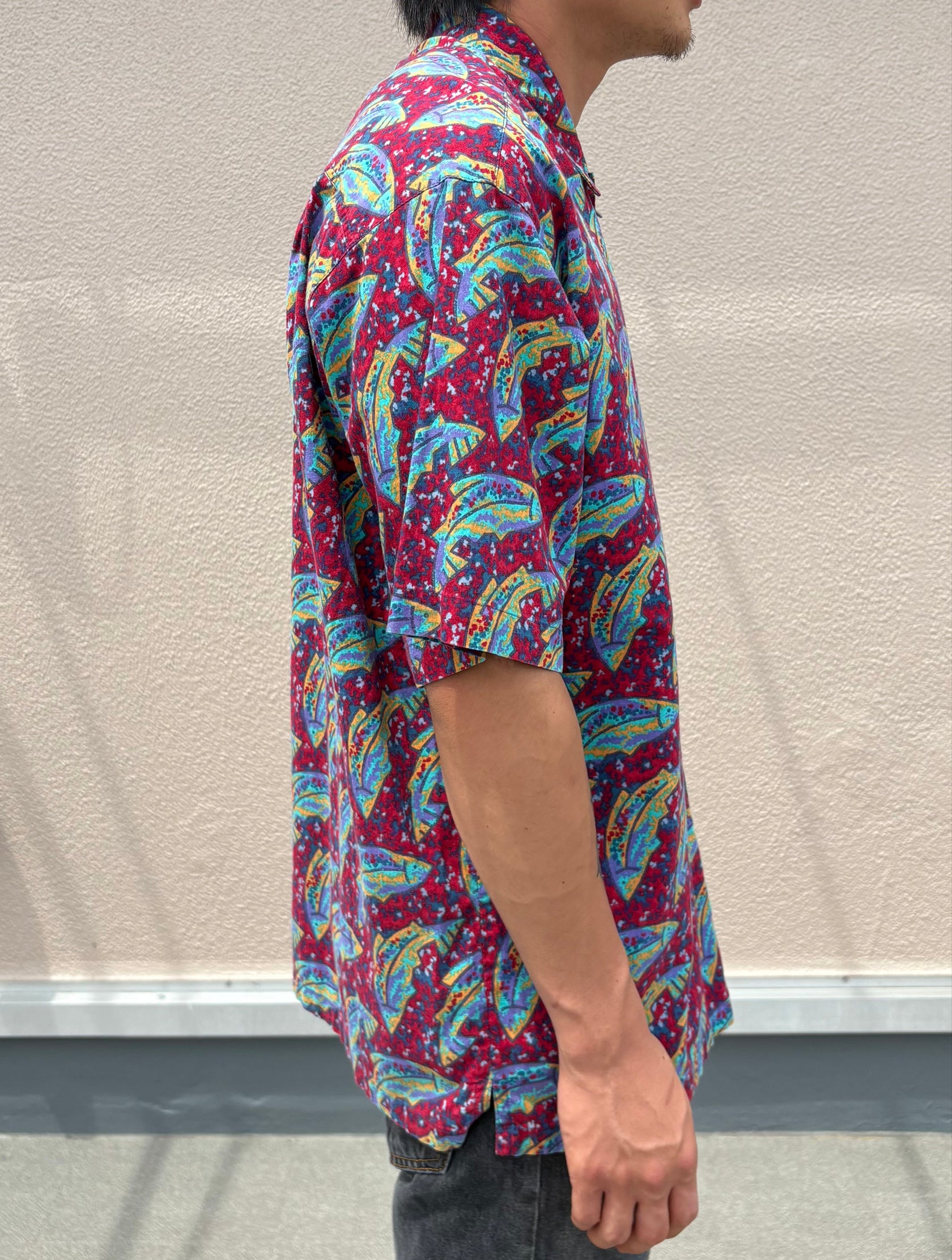 90's PATAGONIA「A/C Shirt "Fish"」アロハシャツ