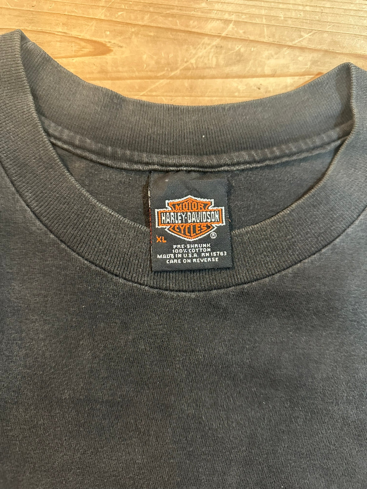 00's HARLEY-DAVIDSON「Meredith」USA製 ハーレーTシャツ