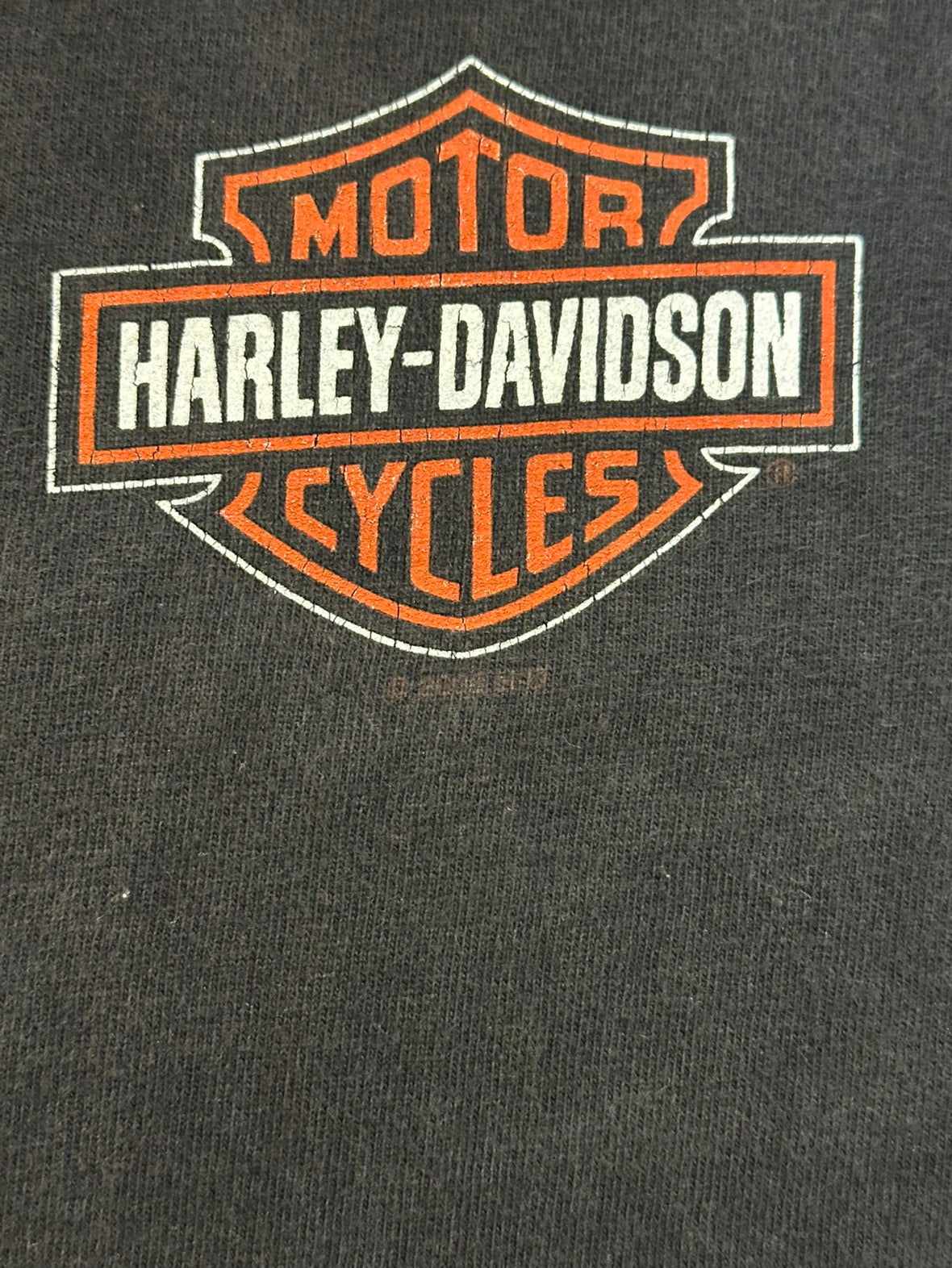 00's HARLEY-DAVIDSON「Meredith」USA製 ハーレーTシャツ