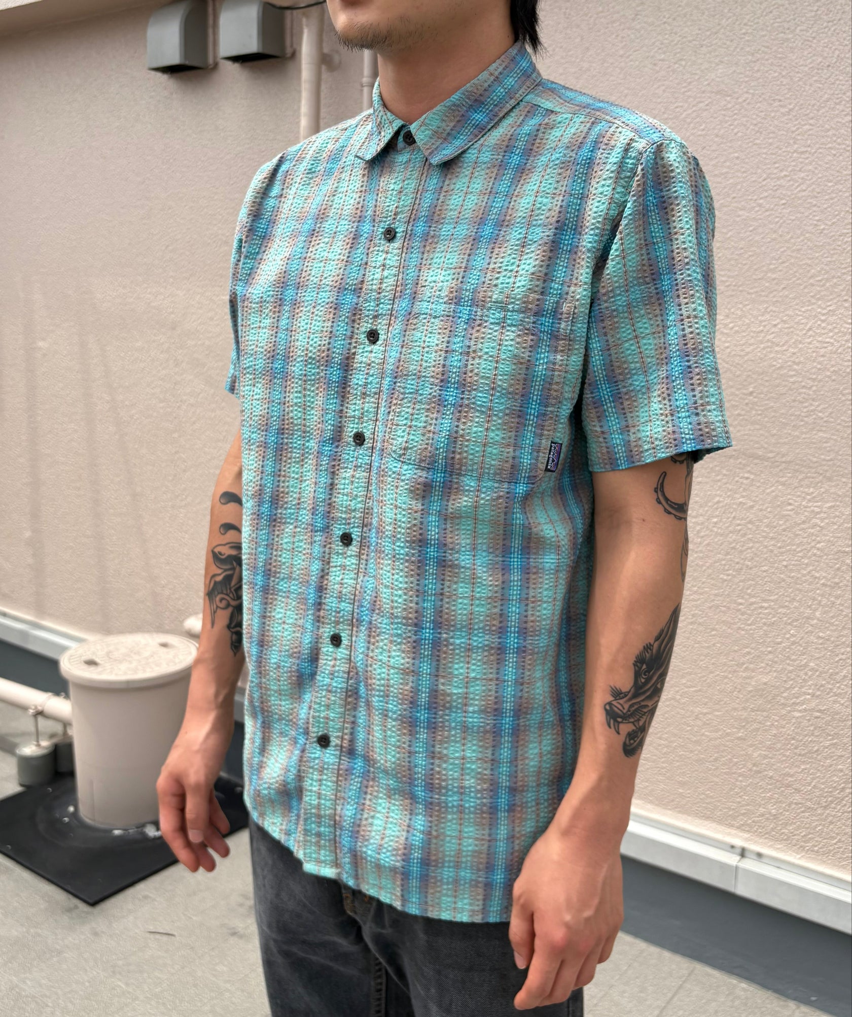 00's PATAGONIA「Packerware Shirt」半袖シャツ