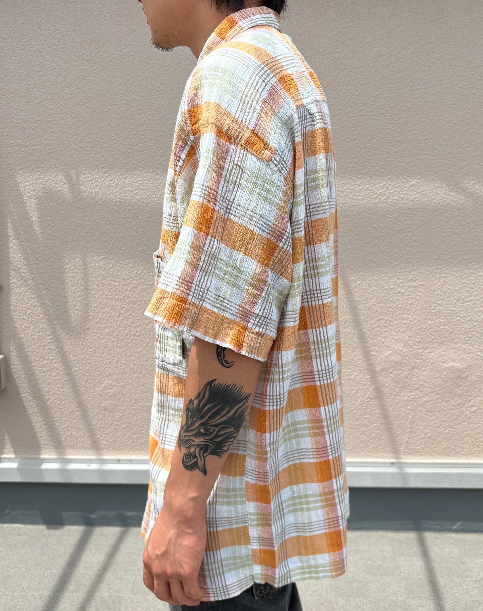 00's PATAGONIA「AC Yarn Dye Shirt」半袖シャツ