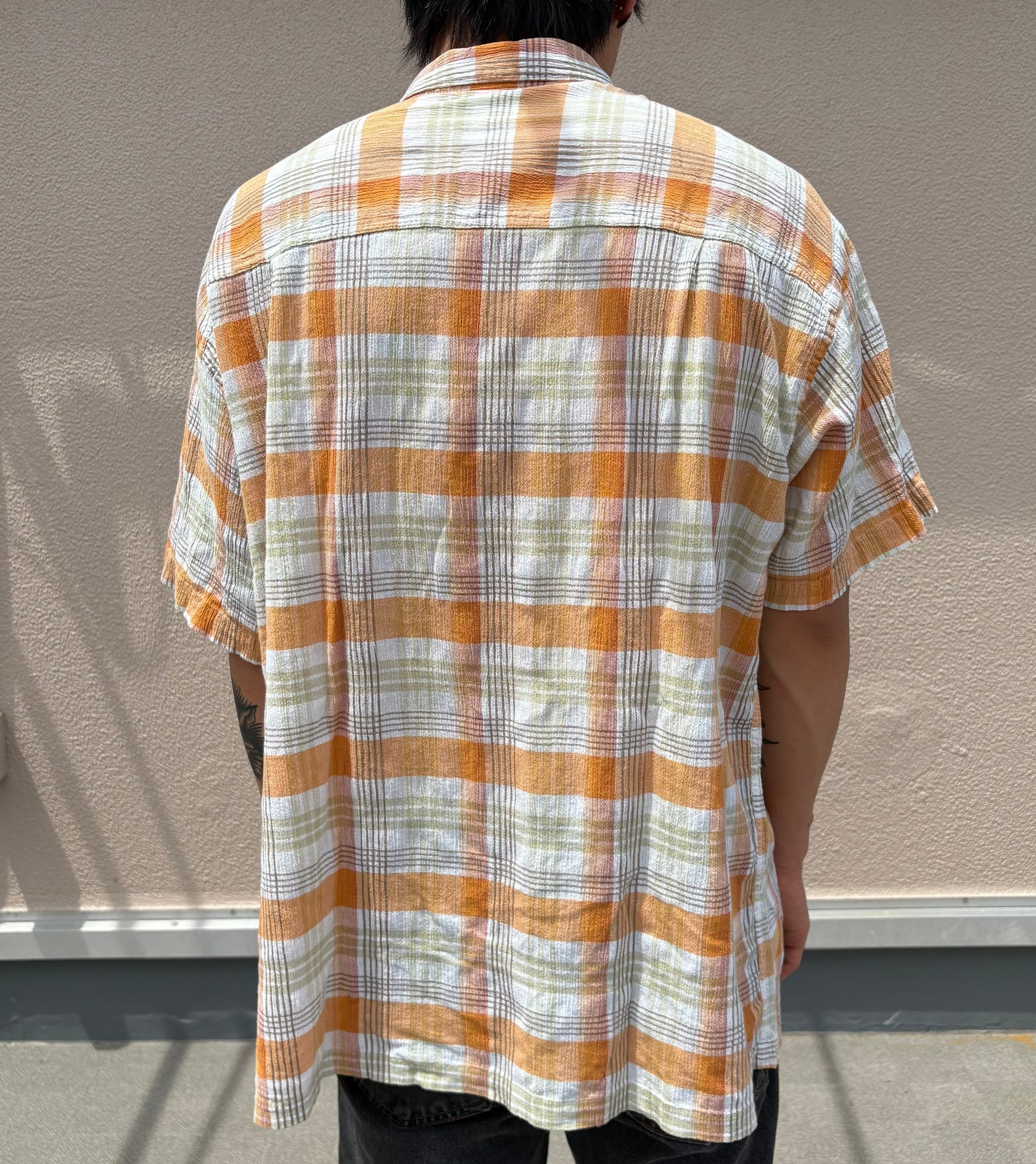 00's PATAGONIA「AC Yarn Dye Shirt」半袖シャツ