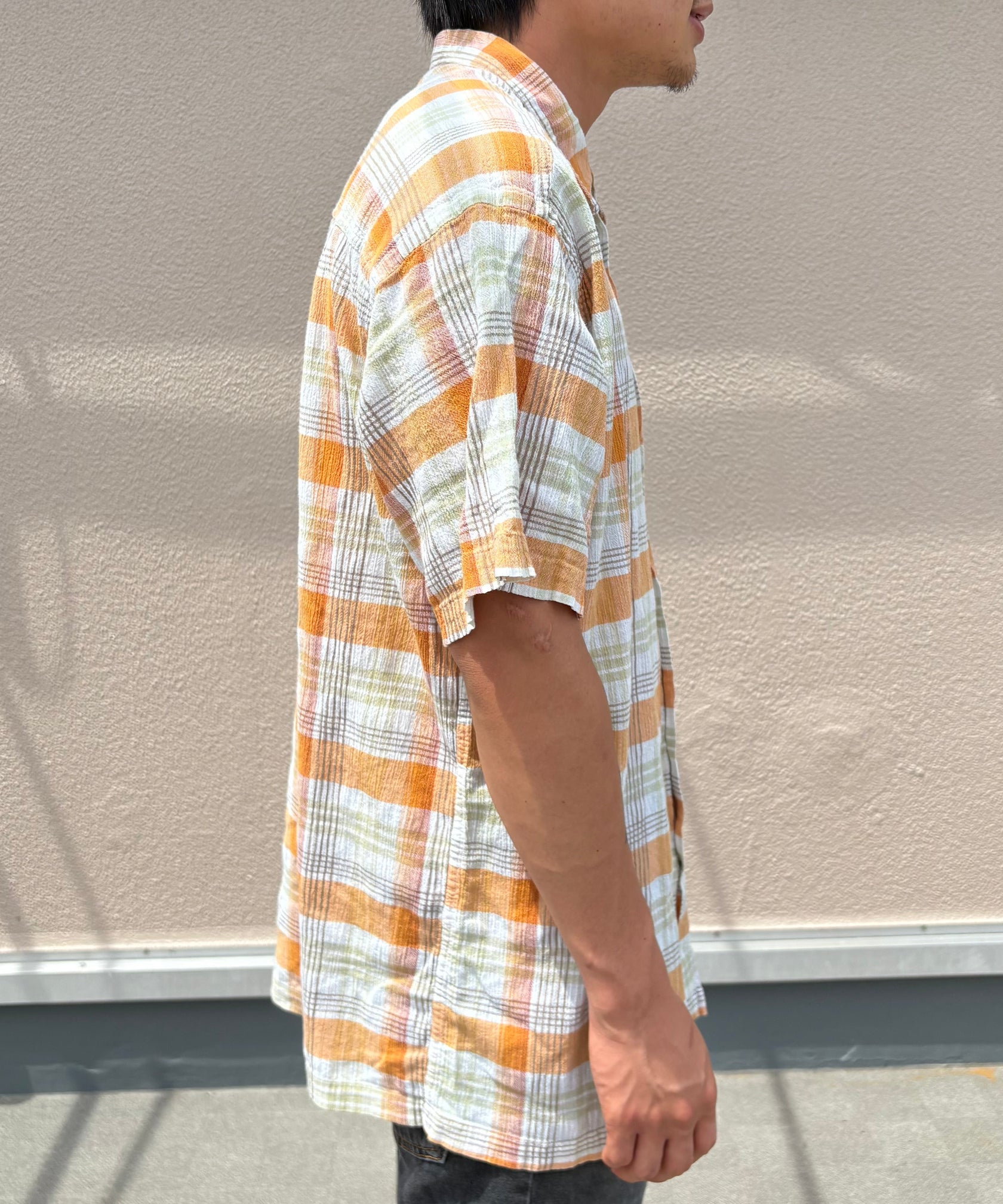 00's PATAGONIA「AC Yarn Dye Shirt」半袖シャツ