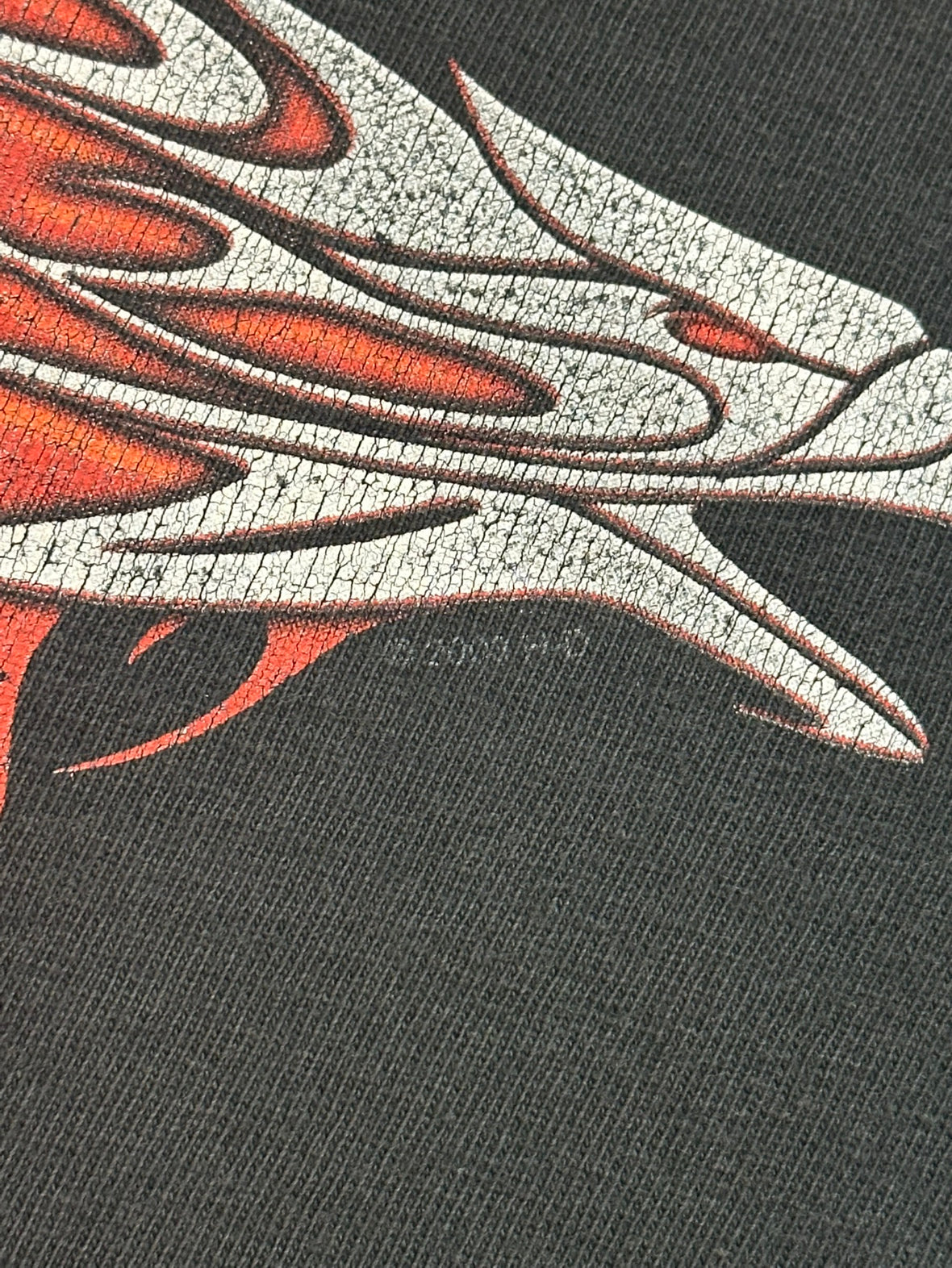 00's HARLEY-DAVIDSON 「Fire Pattern」ハーレーTシャツ