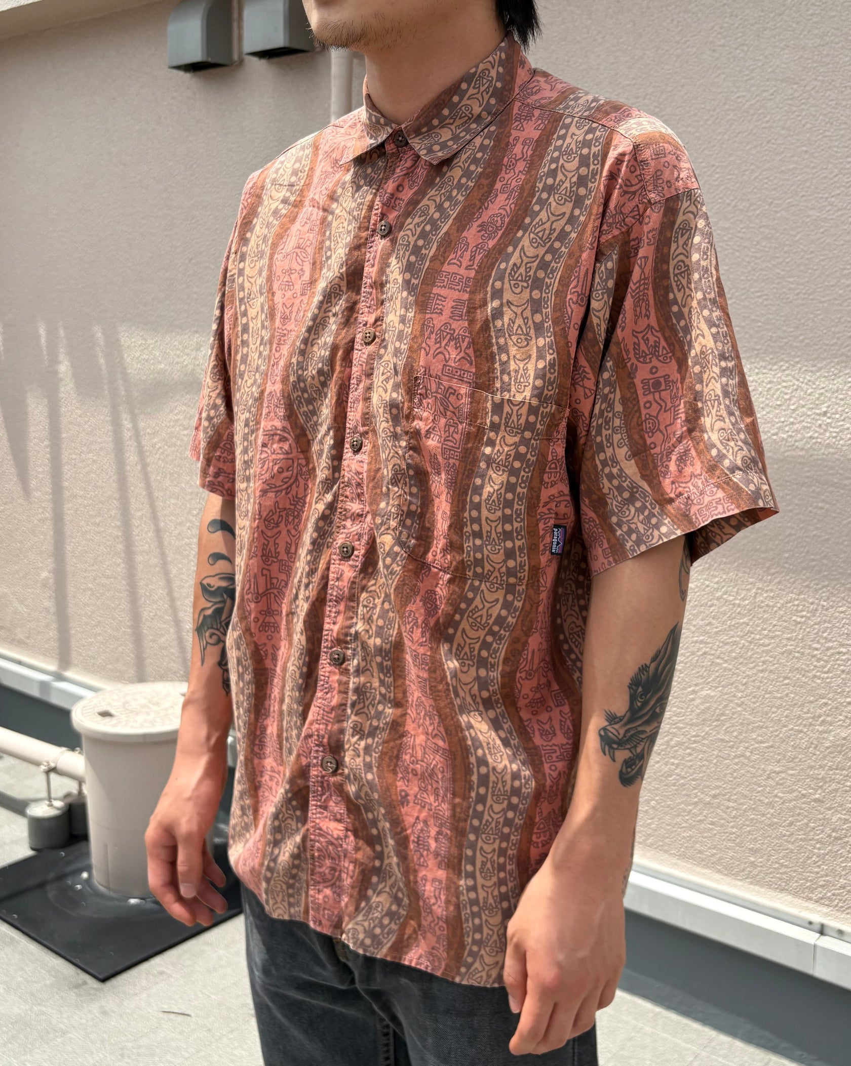00's PATAGONIA「Dreamtime Shirt」半袖シャツ