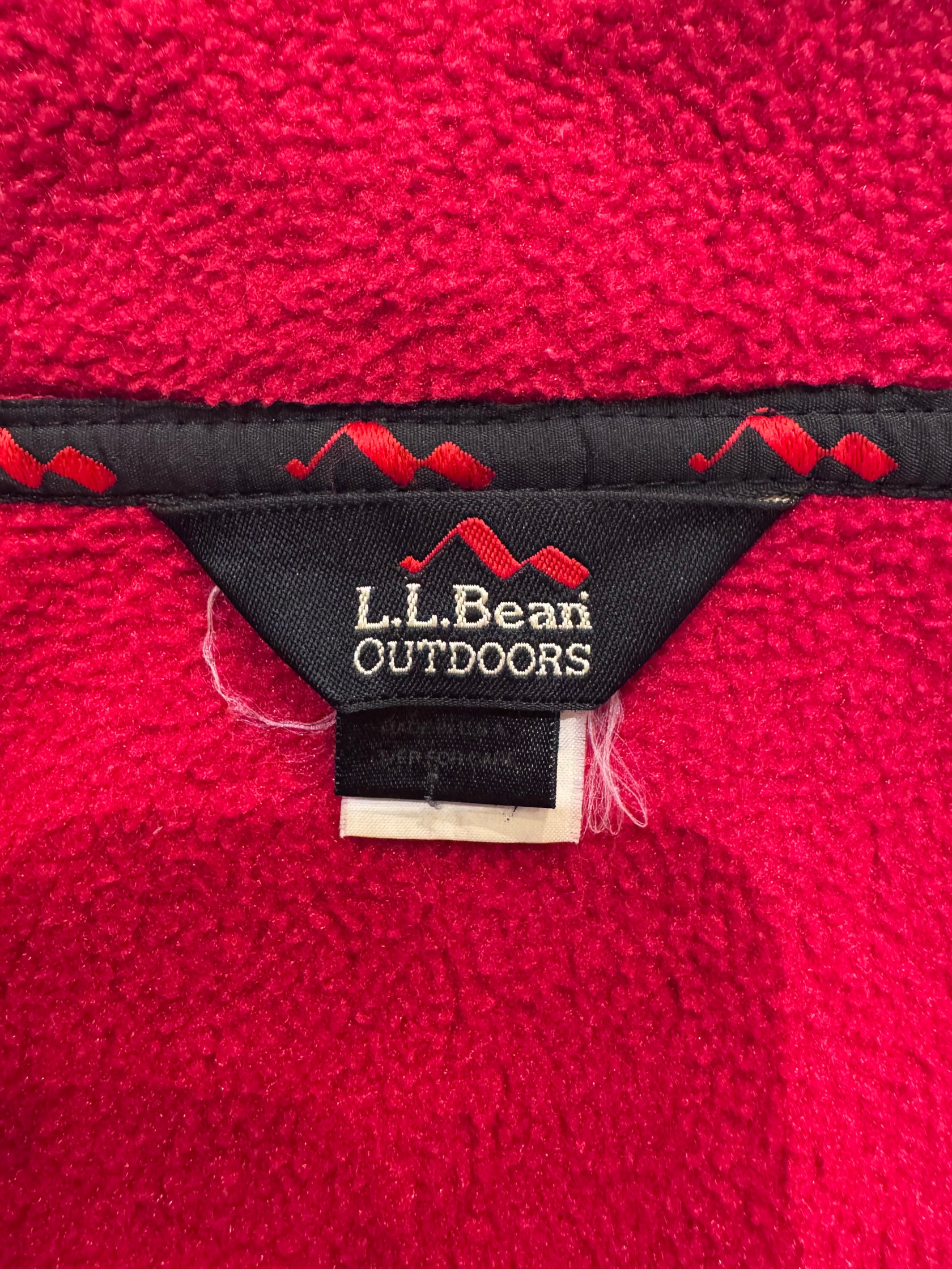 90's L.L.Bean「OUTDOORS」フリースベスト