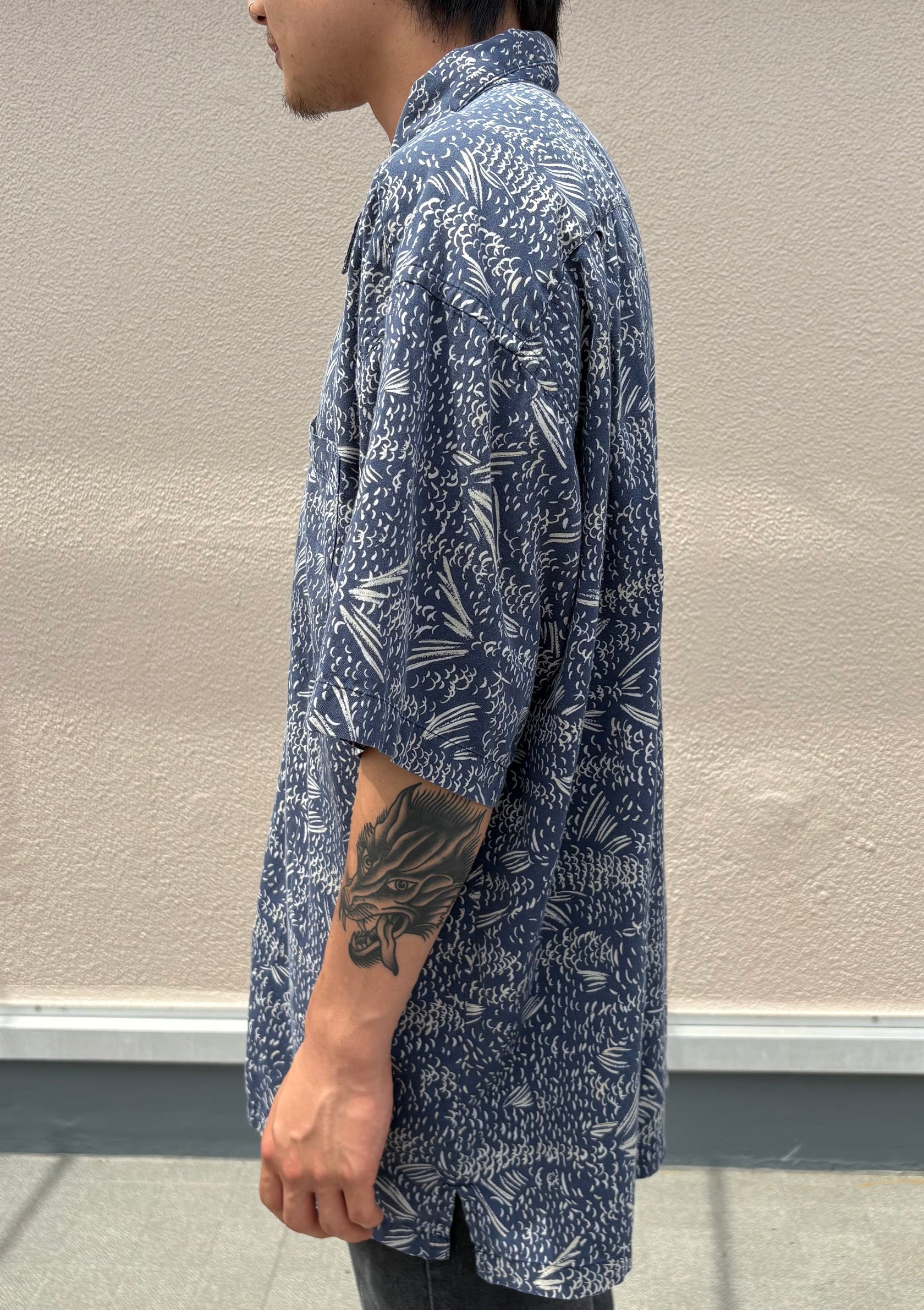 00's PATAGONIA「Pataloha "Bonefish"」アロハシャツ