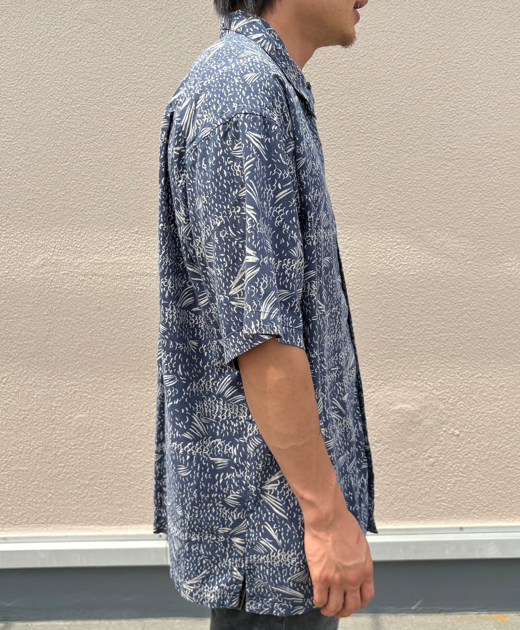 00's PATAGONIA「Pataloha "Bonefish"」アロハシャツ