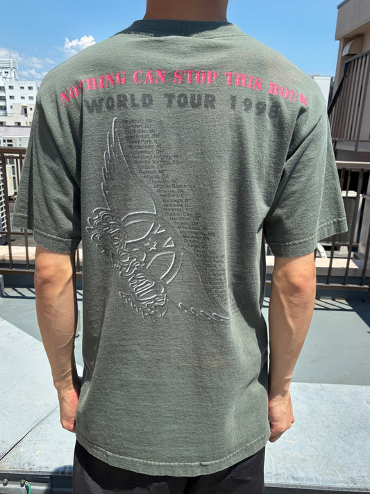90's AERO SMITH 「Nothing Can stop This Rock Word Tour」バンドTシャツ