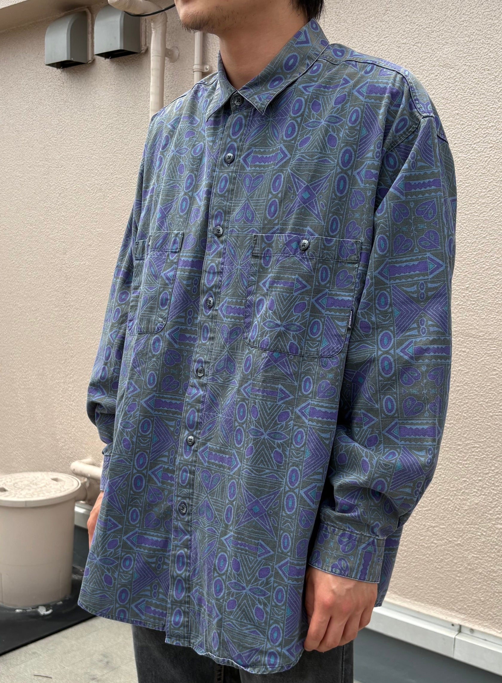 90's PATAGONIA 「TOTEM」長袖シャツ