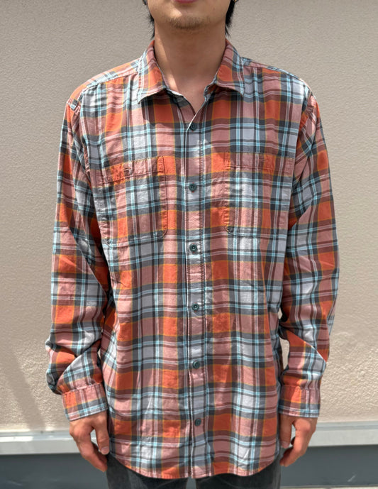 00's PATAGONIA「Organic Cotton Check Shirt」長袖シャツ