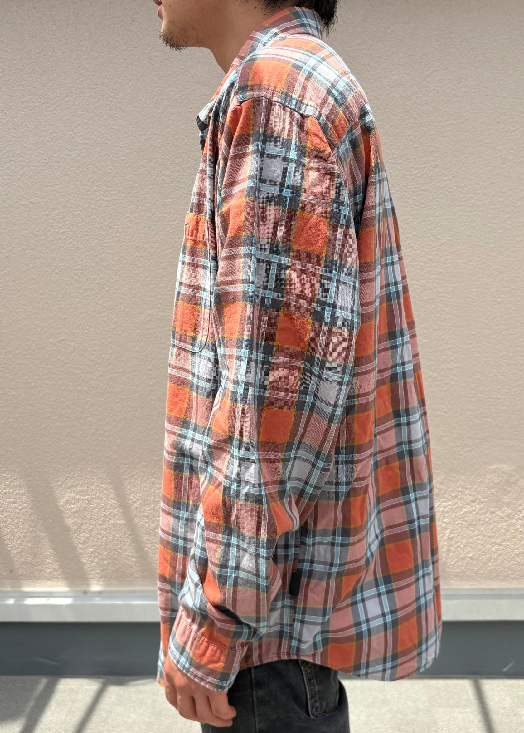 00's PATAGONIA「Organic Cotton Check Shirt」長袖シャツ