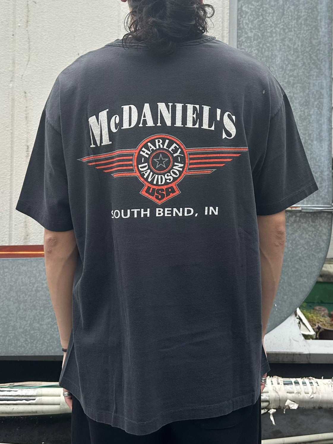 90's HARLEY-DAVIDSON「Twin Engine」ハーレーTシャツ