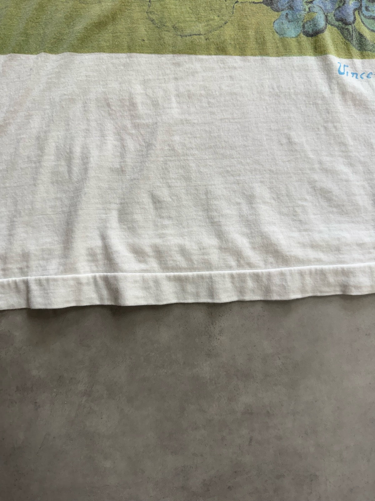 90's VINCENT VAN GOGH「IRIS」アートTシャツ