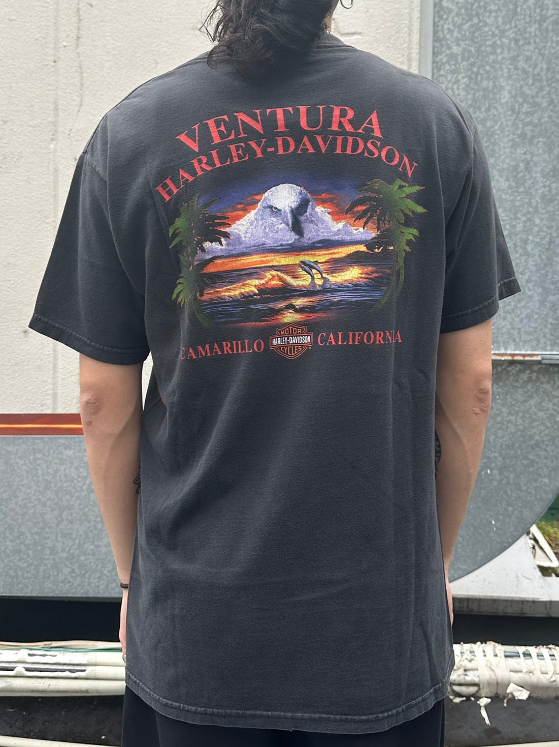 00's HARLEY-DAVIDSON「FAT BOY」USA製 ハーレーTシャツ