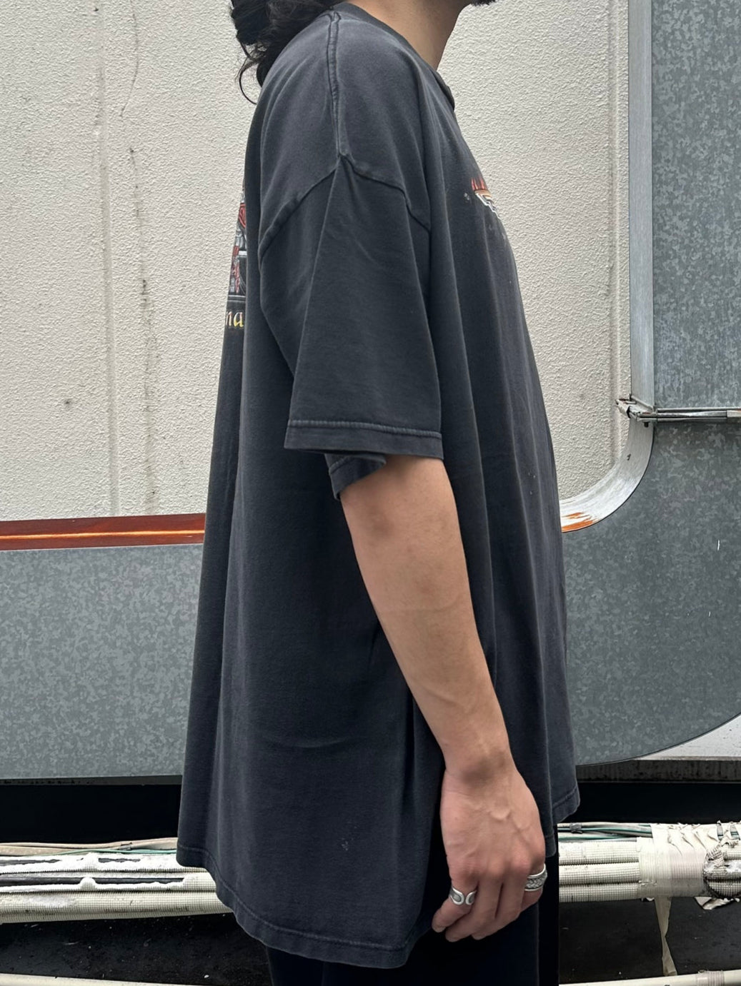 00' sHARLEY-DAVIDSON 「New Orleans」USA製 ハーレーTシャツ