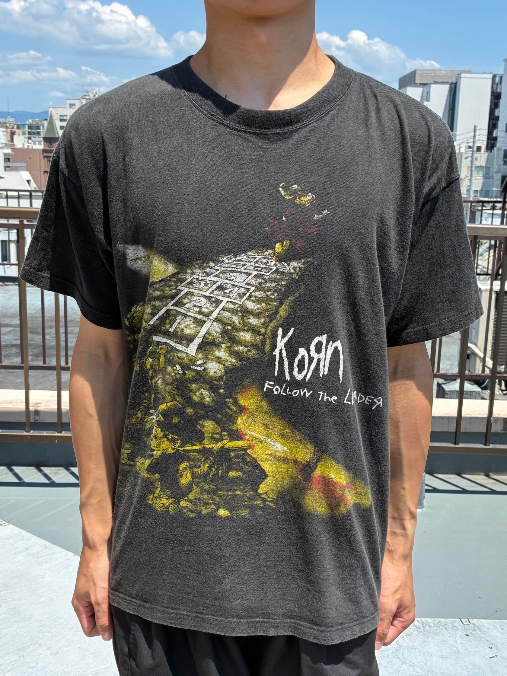 90's Korn 「Follow the Leader」バンドTシャツ
