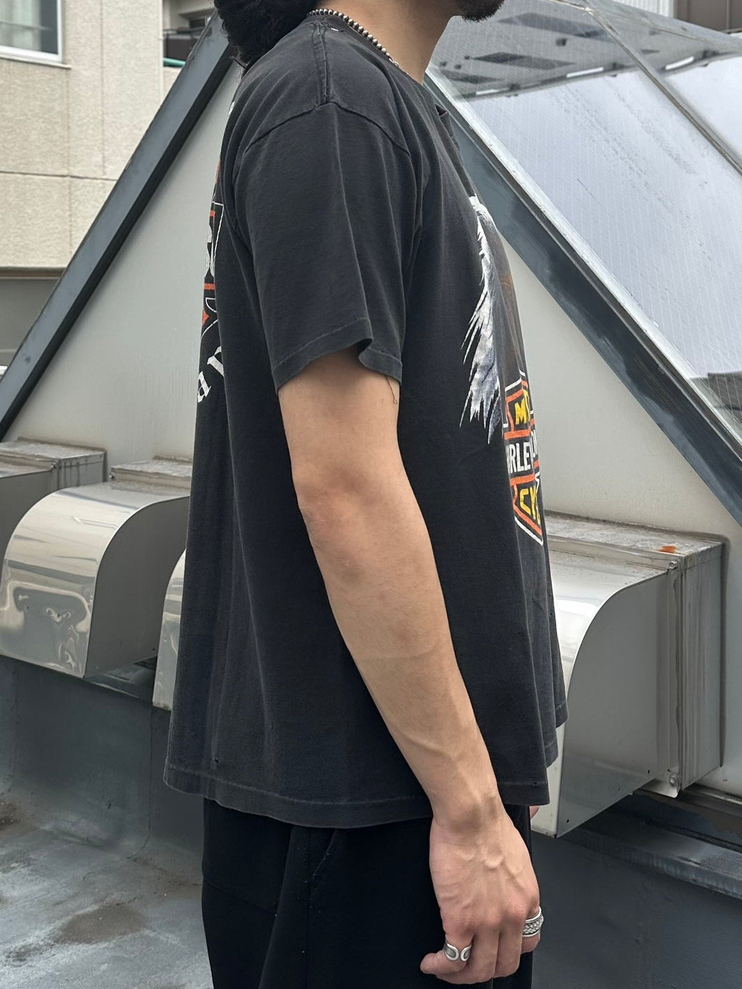 90's HARLEY-DAVIDSON「Bald Eagle」USA製 ハーレーTシャツ