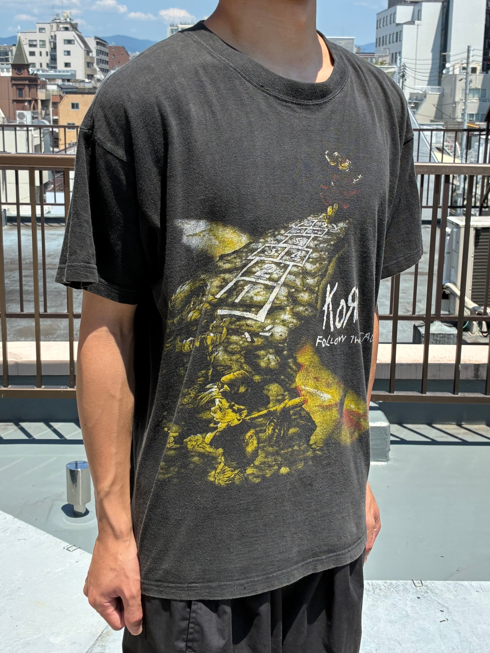 90's Korn 「Follow the Leader」バンドTシャツ