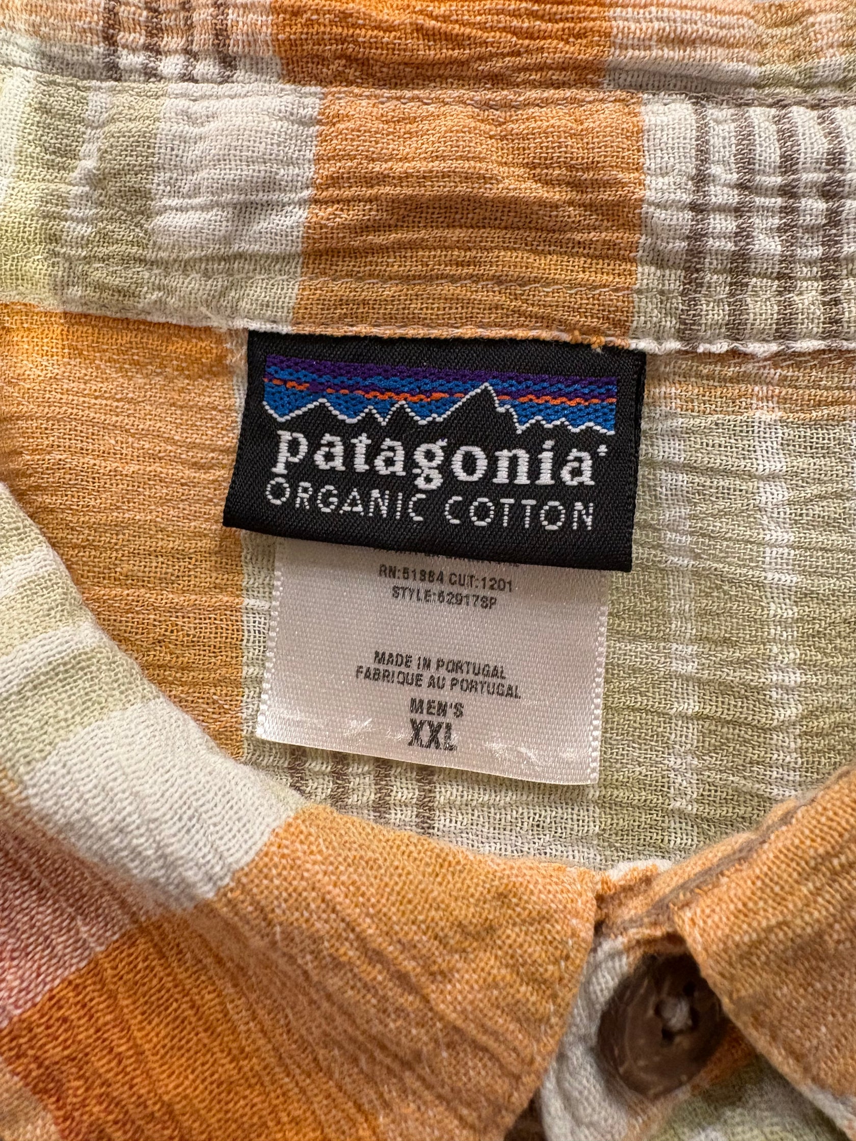 00's PATAGONIA「AC Yarn Dye Shirt」半袖シャツ