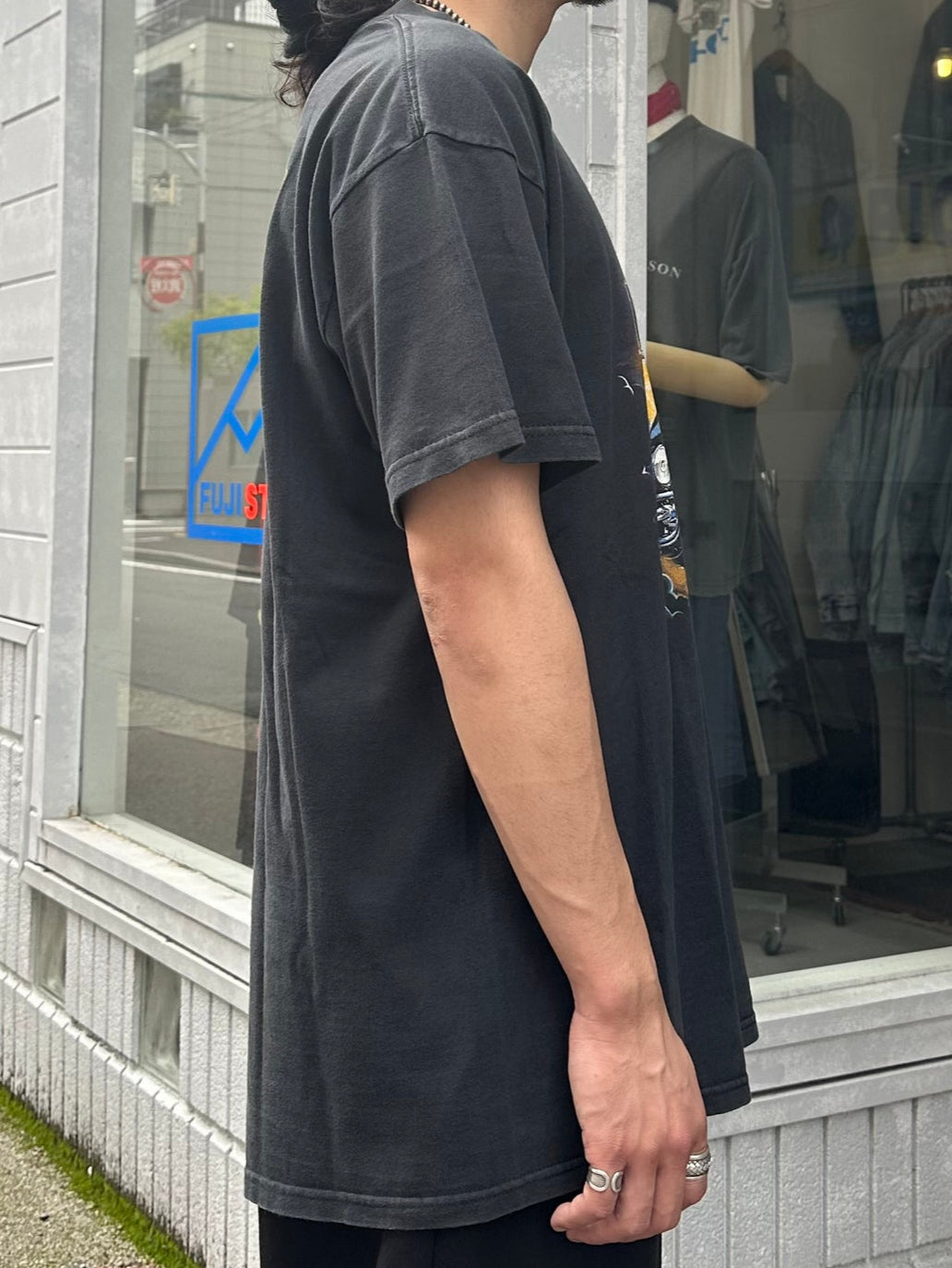 00's HARLEY-DAVIDSON 「Feel The Tnunder」ハーレーTシャツ