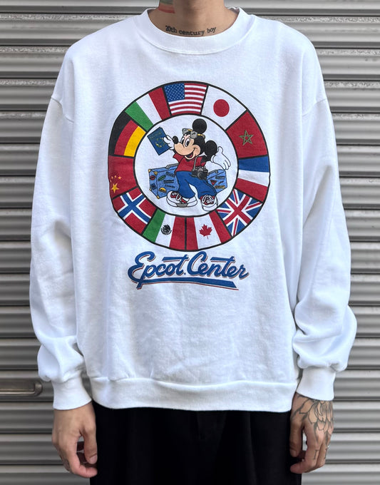 90's Disney「Mickey」キャラクタースウェット