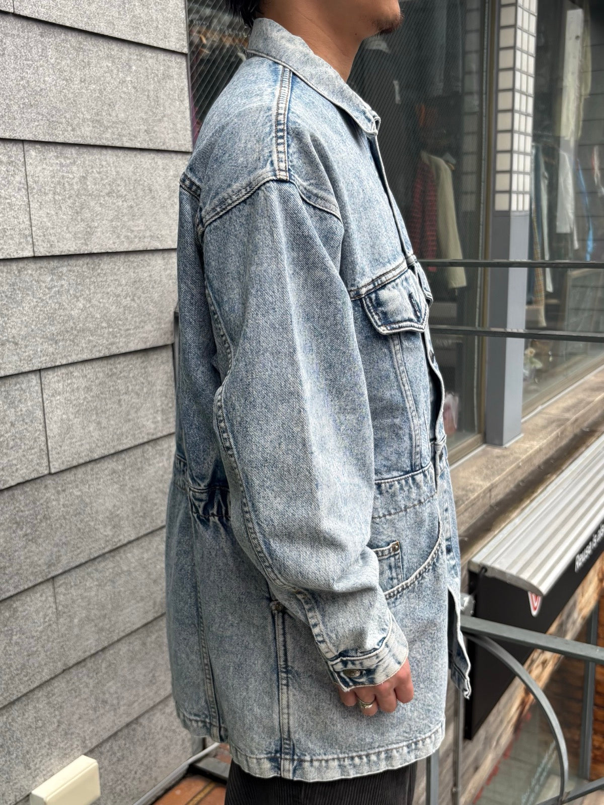 80's Levi’s「75075-0219」USA製 デニムハンティングジャケット