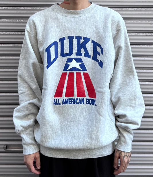 90‘s CHAMPION REVERSE WEAVE「DUKE」USA製 スウェット