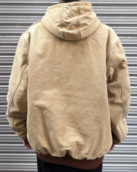 90’s~00’s Carhartt「アクティブジャケット」USA製 サンドベージュ